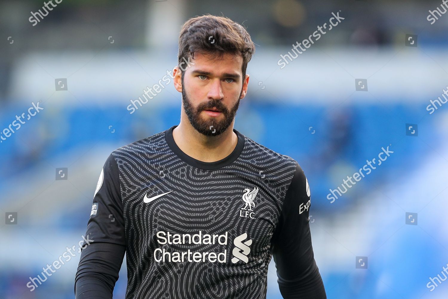 Liverpool Goalkeeper Alisson Becker 1 During Editorial Stock Photo ...