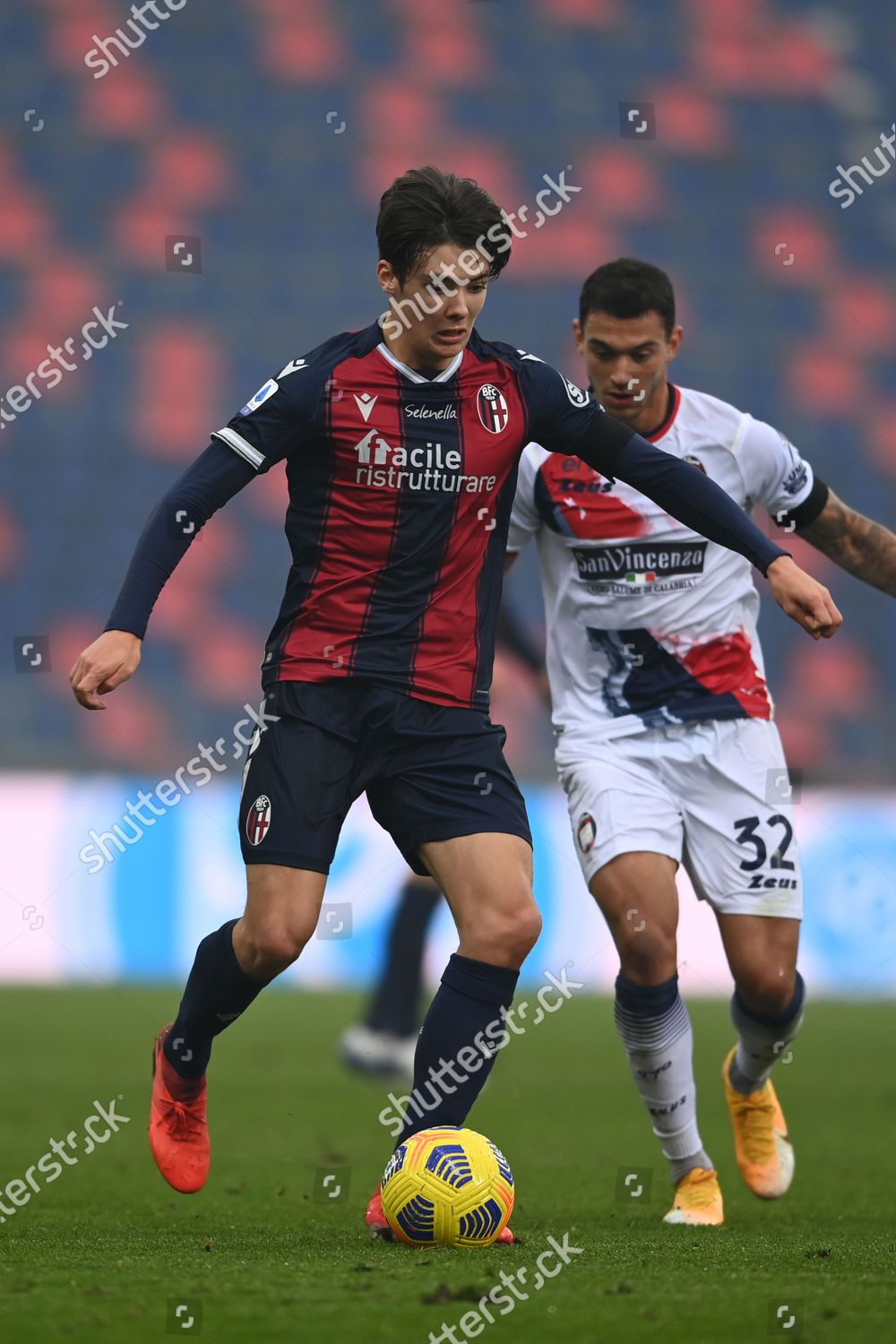 Aaron Hickey Bolognapedro Pereira Crotone During Italian Editorial Stock Photo Stock Image Shutterstock