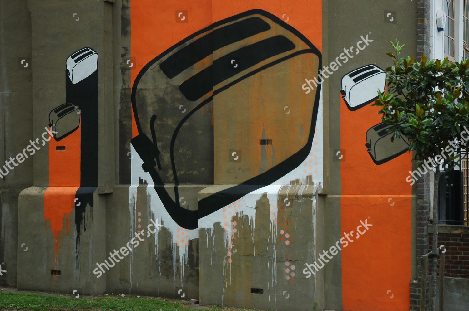 Giant Toaster Mural Editorial Stock Photo Stock Image Shutterstock
