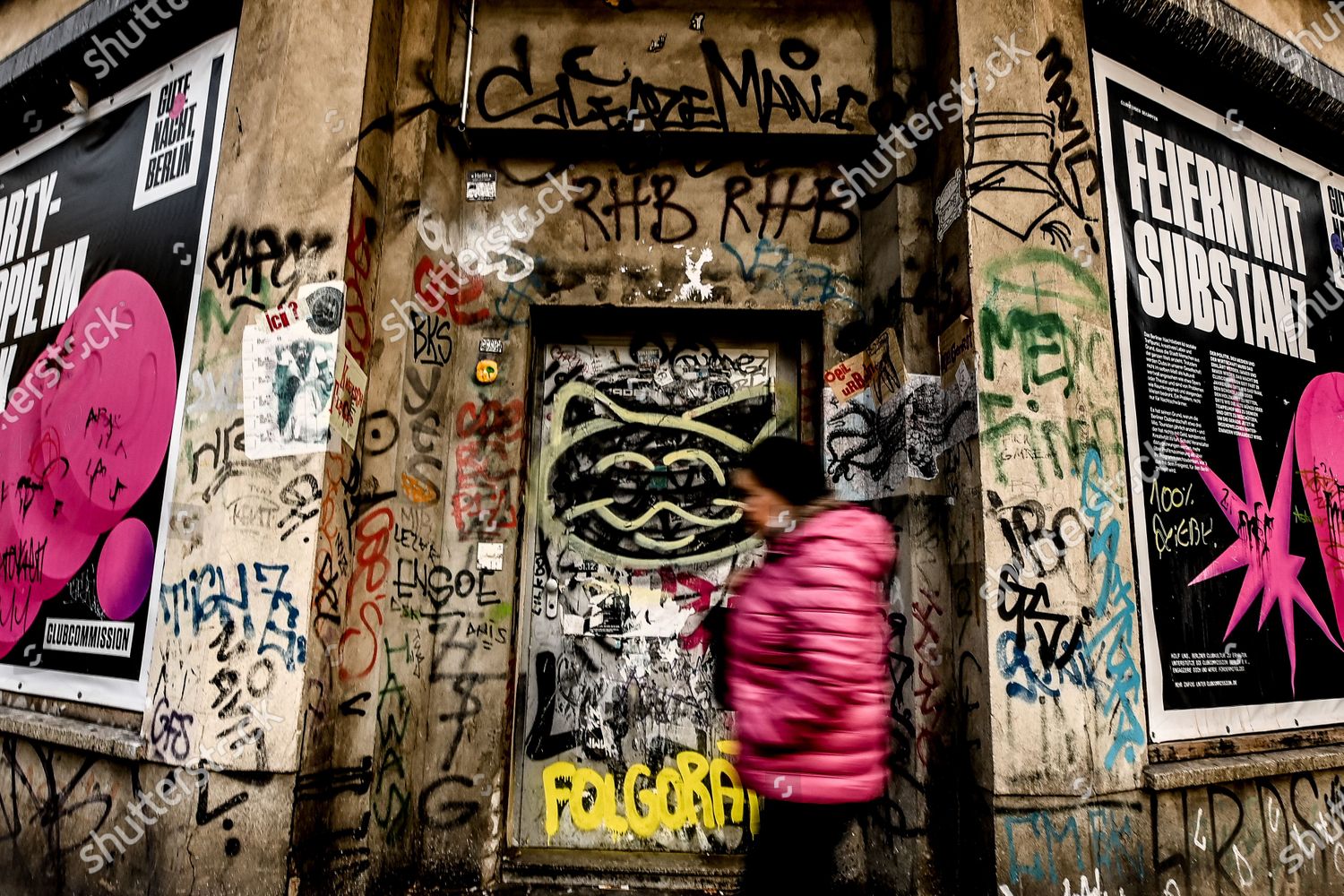 Pedestrian Passes By Kitkat Club Berlin Germany Editorial Stock Photo Stock Image Shutterstock