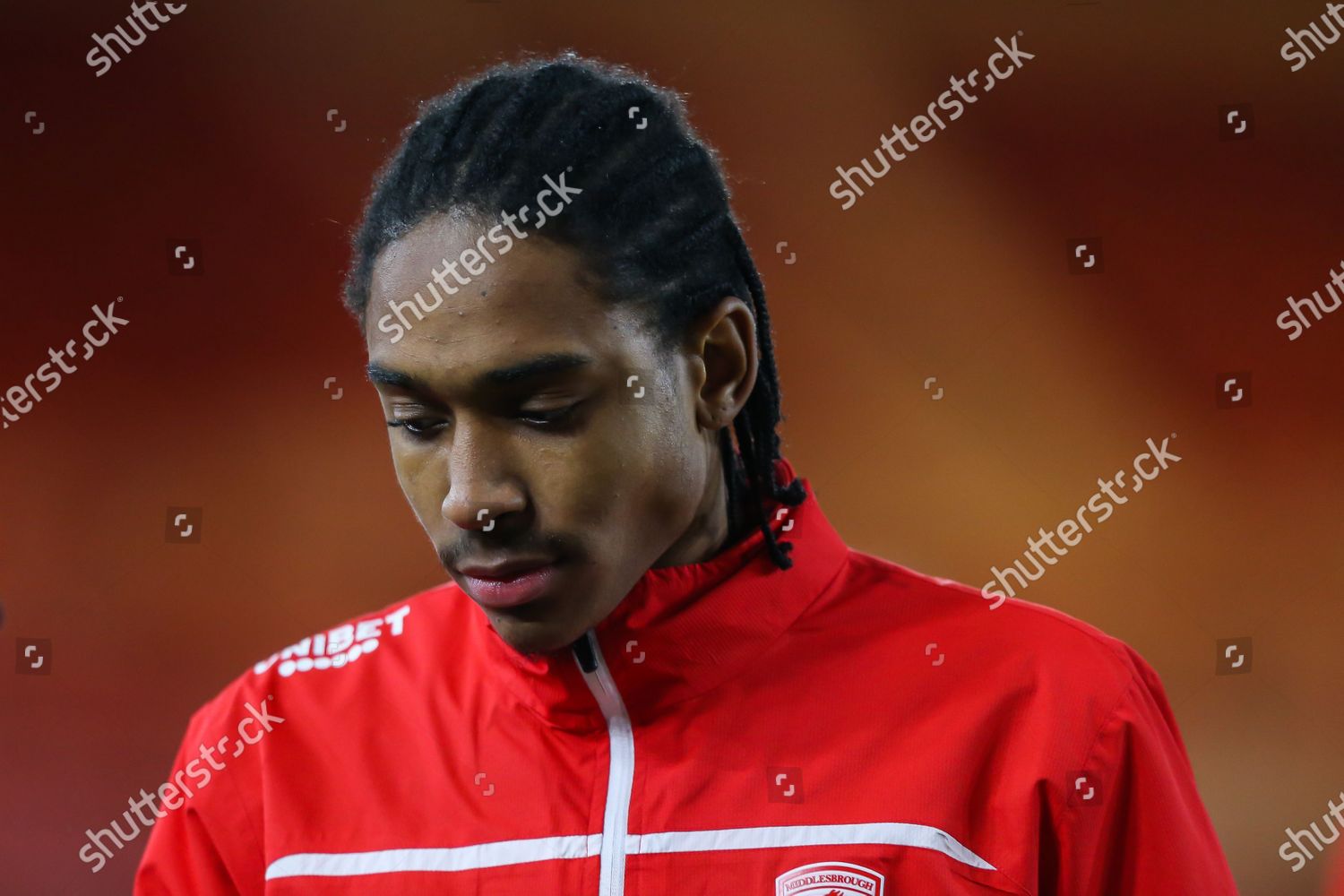Middlesbrough Defender Djed Spence 29 During Editorial Stock Photo