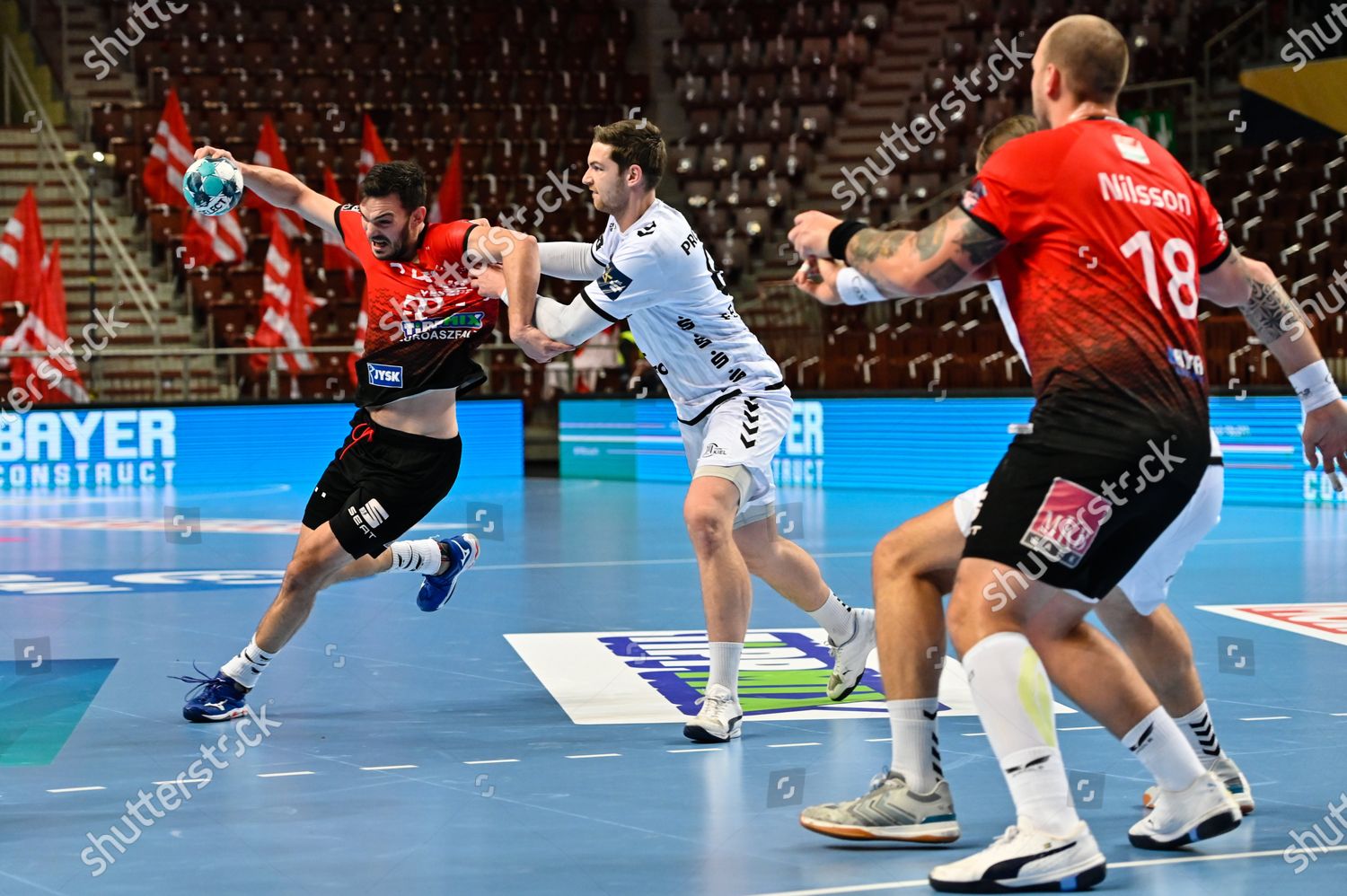 Petar Nenadic L Veszprem Hendrik Pekeler 2l Editorial Stock Photo Stock Image Shutterstock