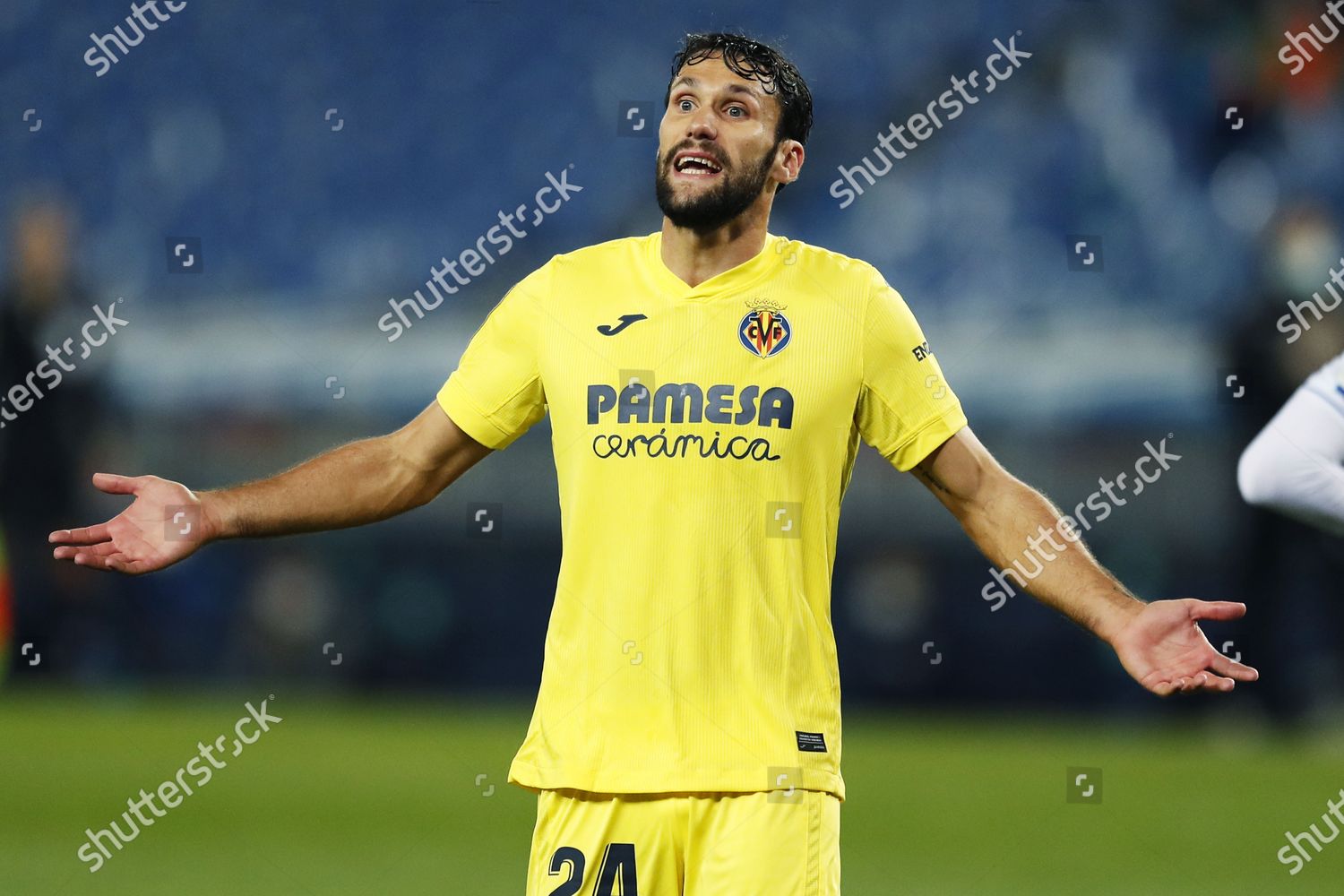 Alfonso Pedraza Villarreal Football Soccer Spanish Primera Editorial Stock Photo Stock Image Shutterstock