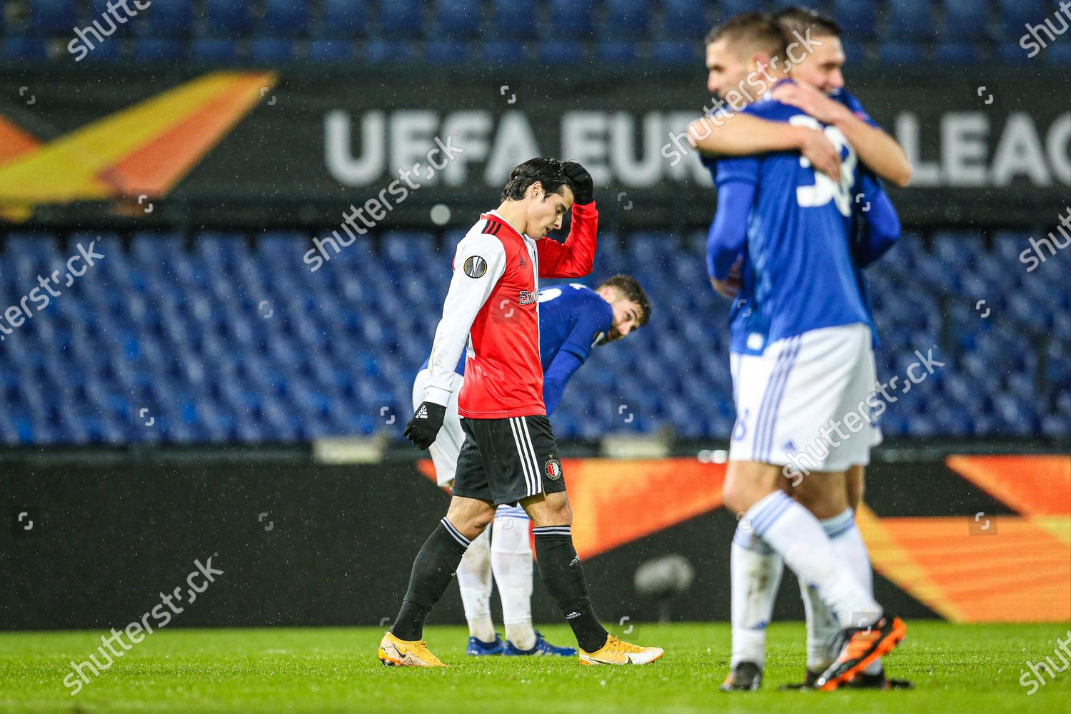 Joao Teixeira Feyenoord Reacts After Uefa Editorial Stock Photo - Stock ...