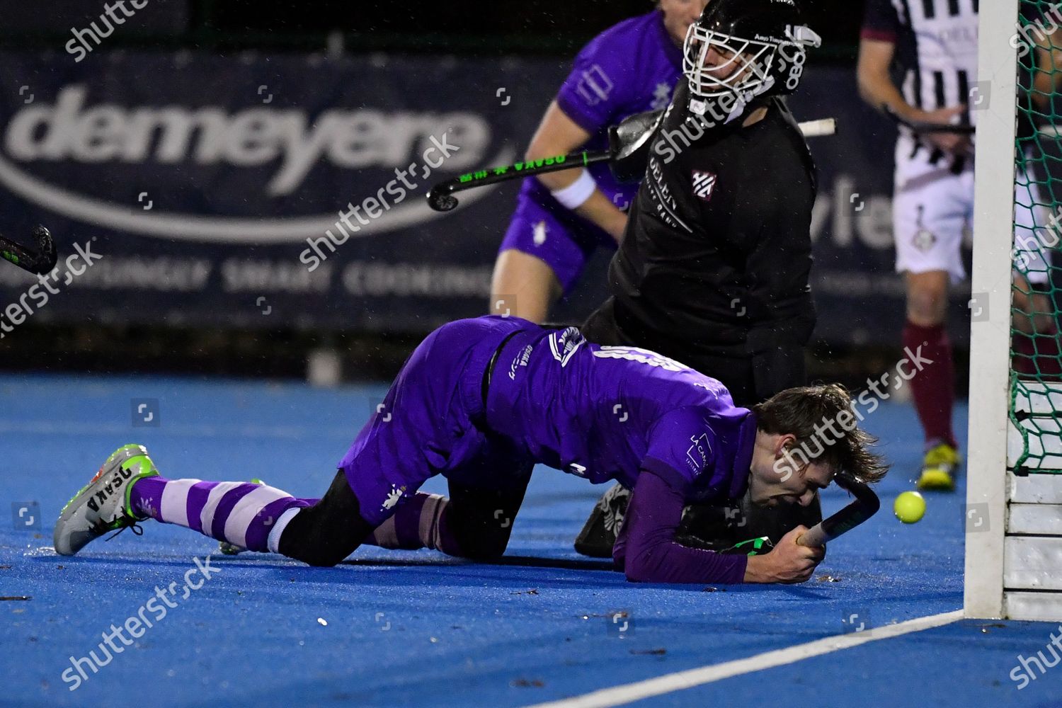 Capelle Scores During Hockey Game Between Herakles Editorial Stock Photo Stock Image Shutterstock