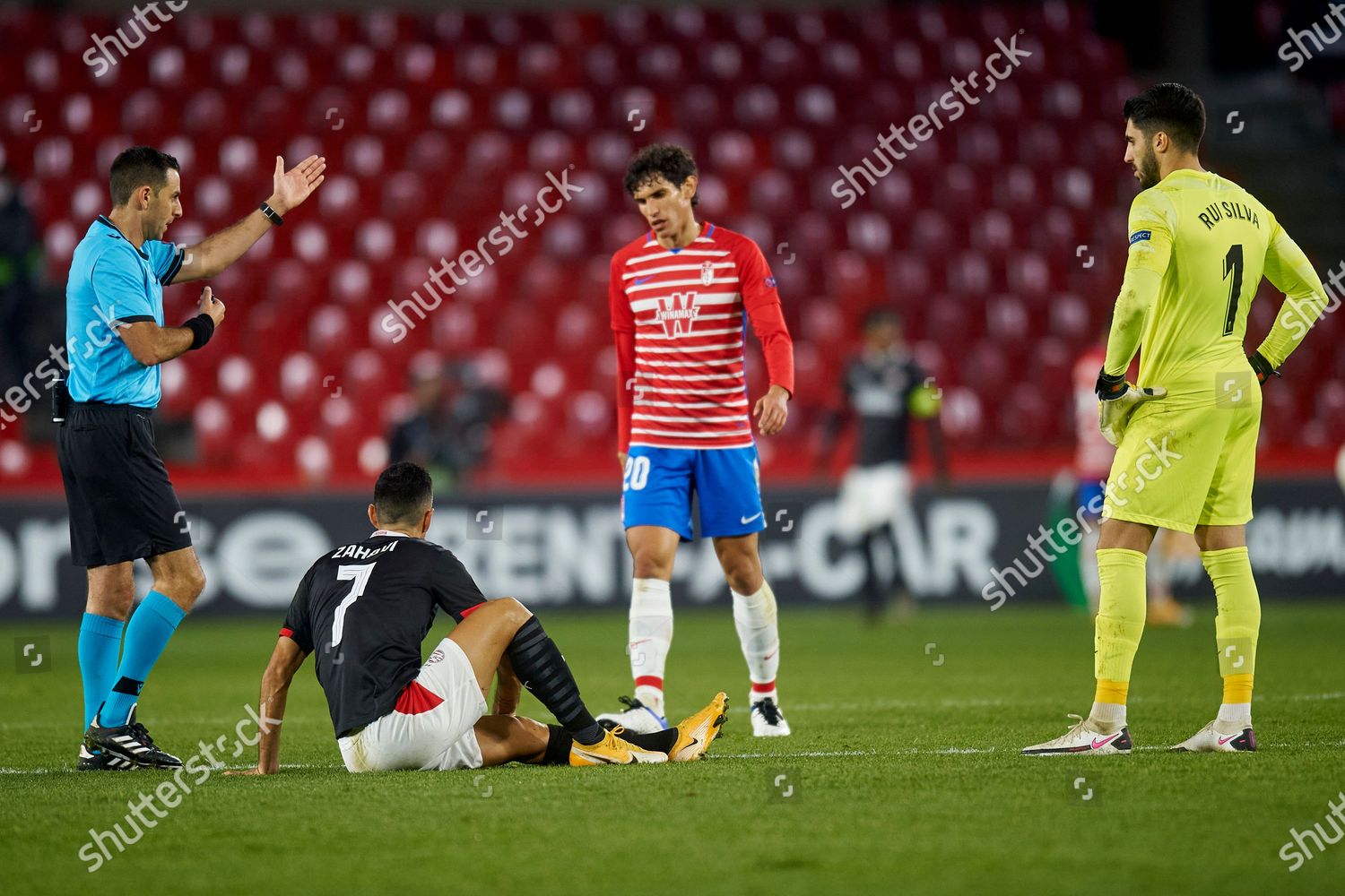 Eran Zahavi Psv Eindhoven Injured On Floor Editorial Stock Photo Stock Image Shutterstock