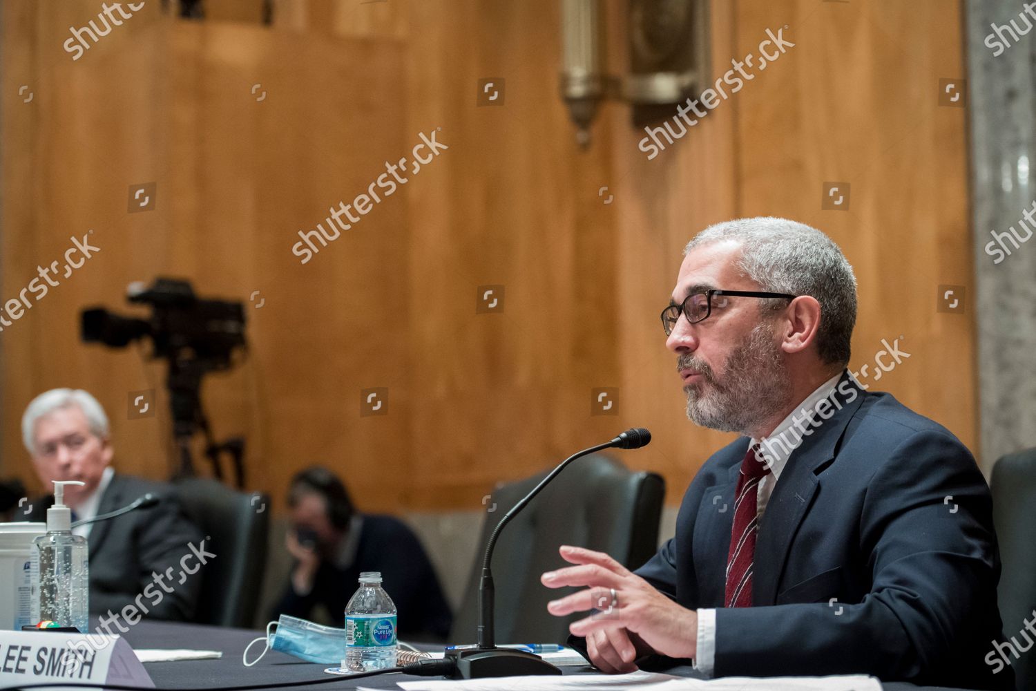 Investigative Journalist Author Lee Smith Responds Editorial Stock Photo -  Stock Image