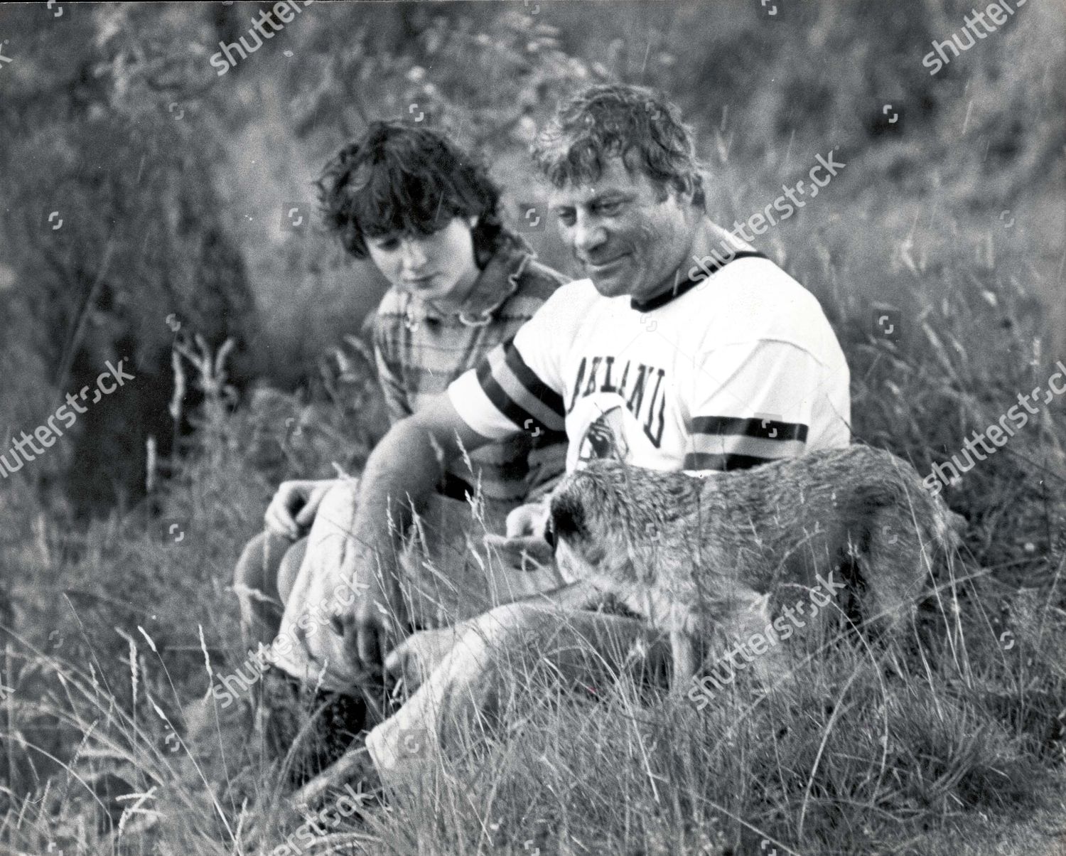 1982 Actor Oliver Reed Josephine Burge Editorial Stock Photo Stock