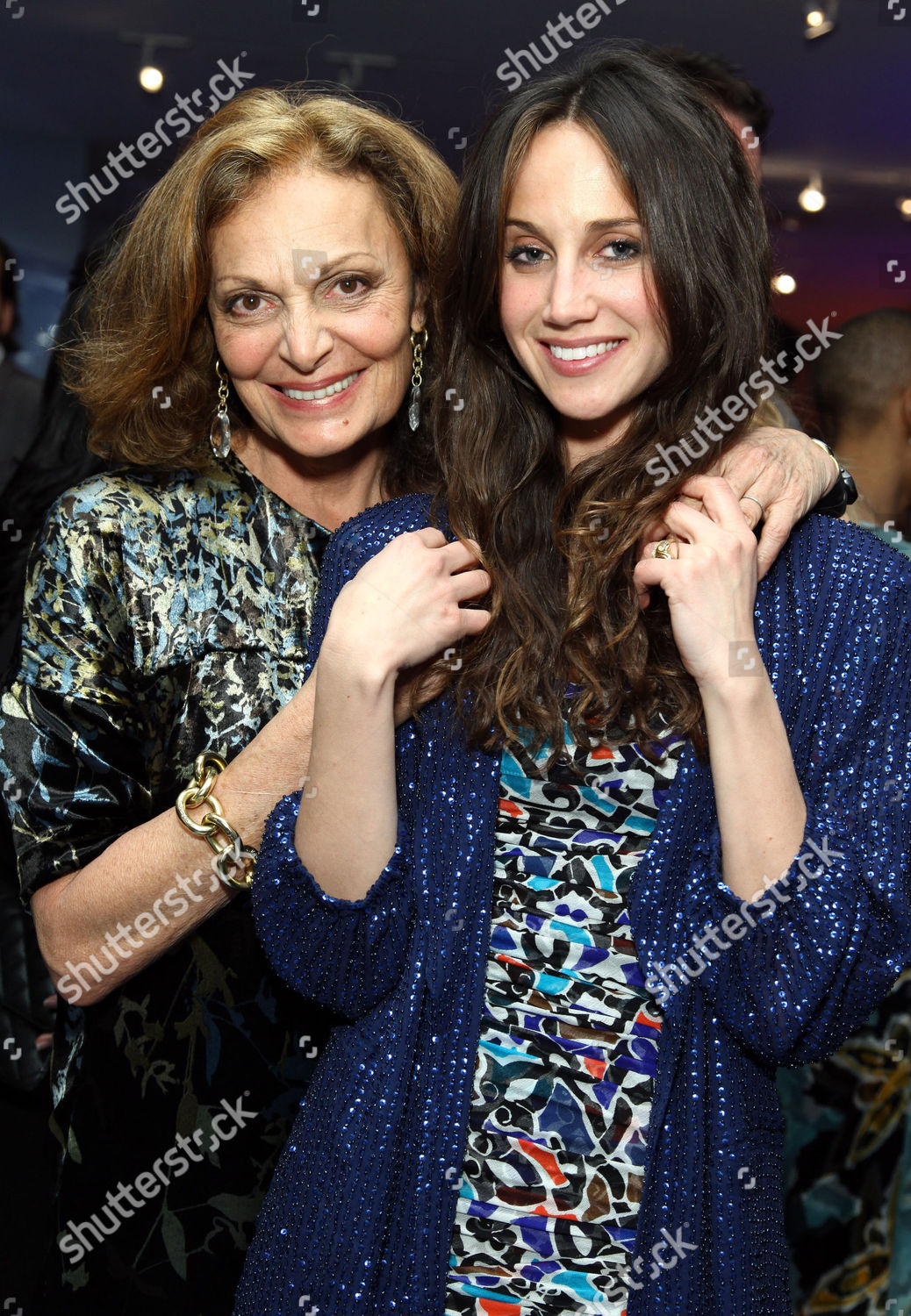 Diane Von Furstenberg Ali Kay Postshow Editorial Stock Photo - Stock ...