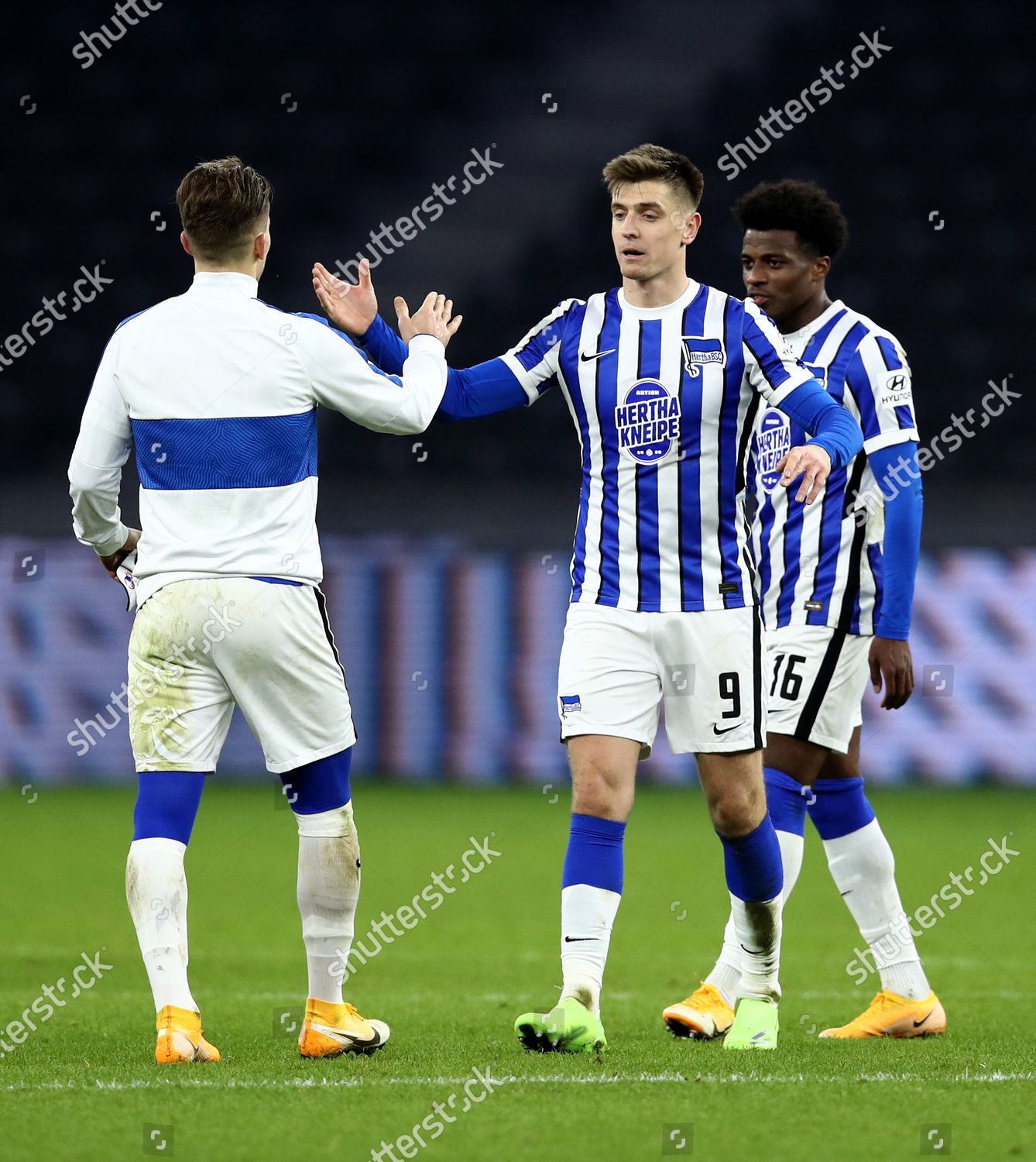 Krzysztof Piatek Hertha Celebrates After German Bundesliga Editorial Stock Photo Stock Image Shutterstock