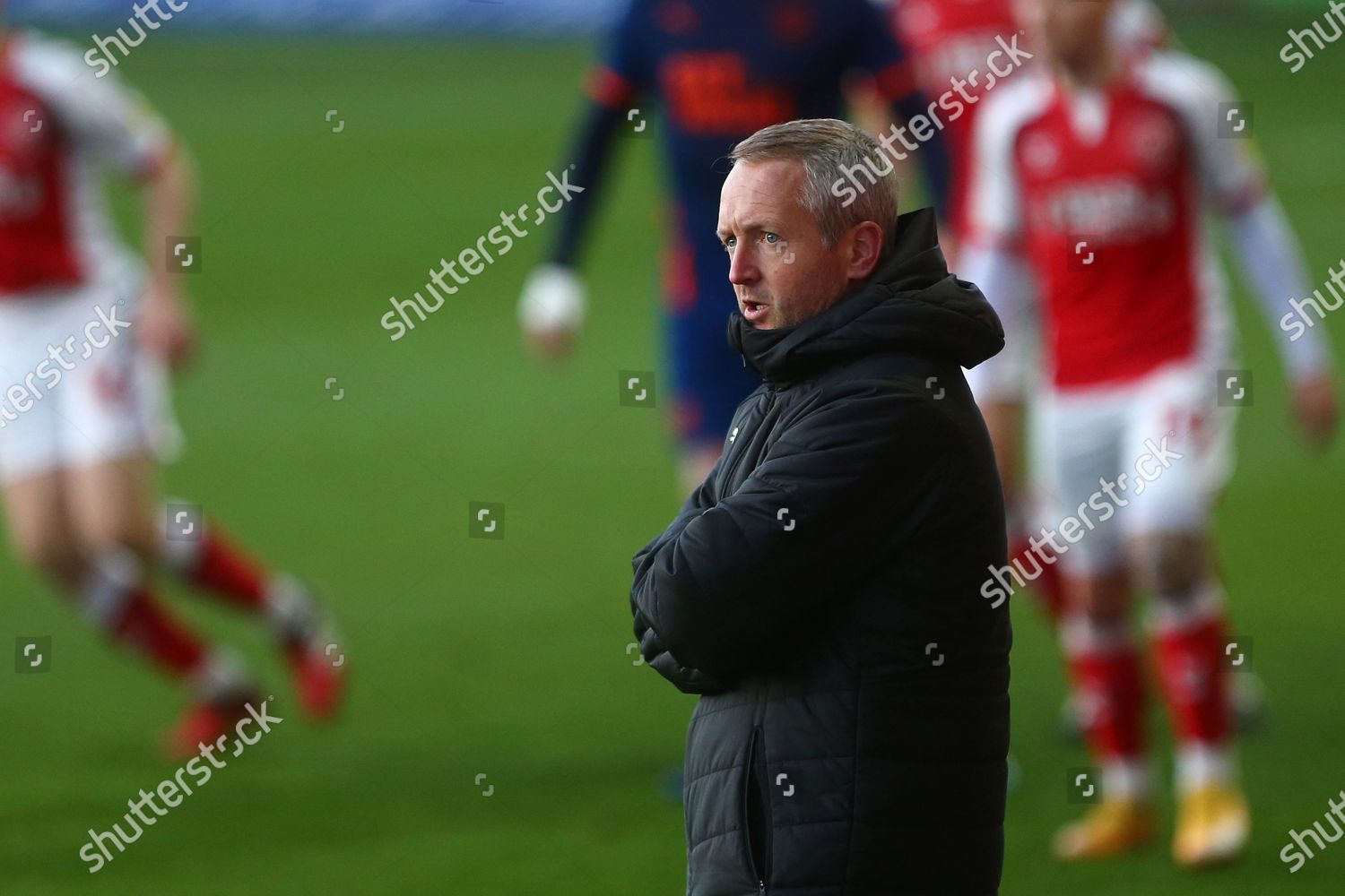 Blackpools Manager Neil Critchley Editorial Stock Photo Stock Image