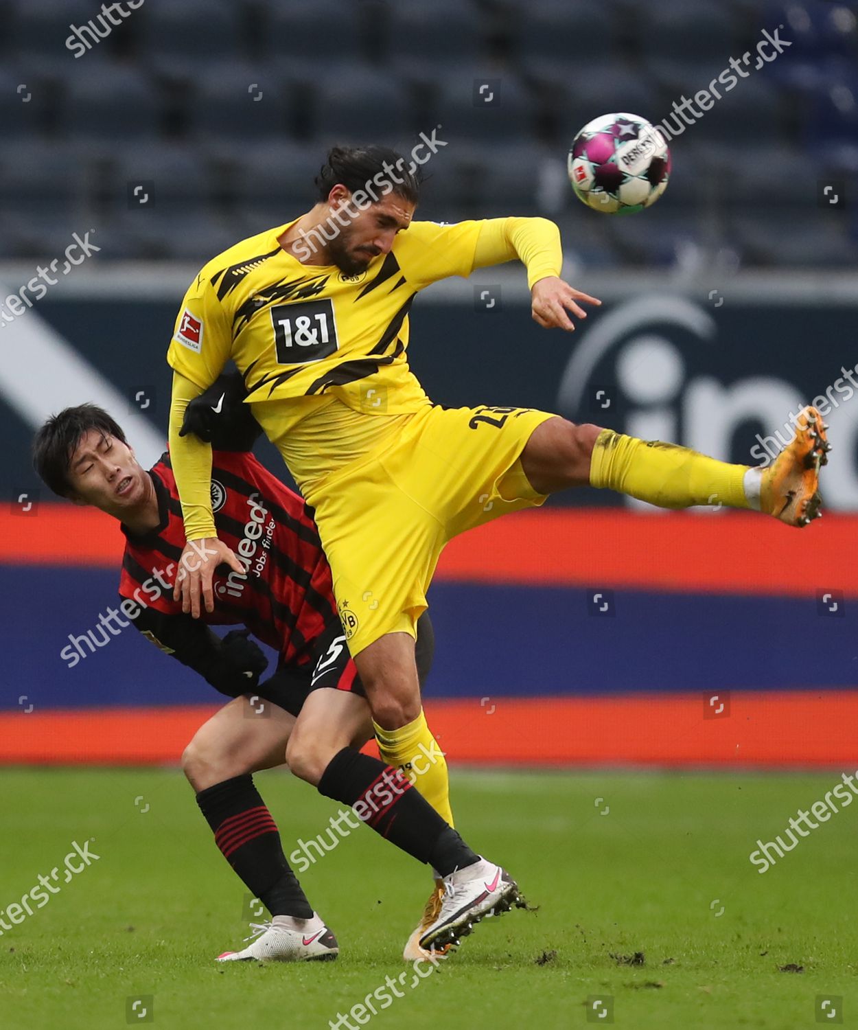 Daichi Kamada L Frankfurt Challenged By Emre Editorial Stock Photo Stock Image Shutterstock