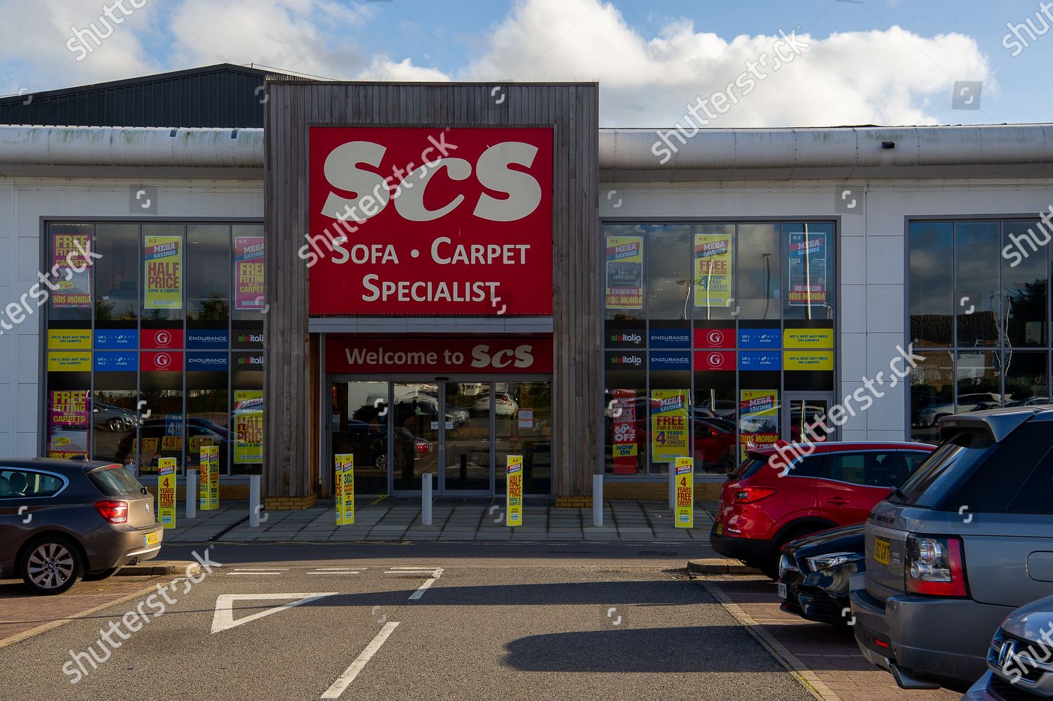 Scs Remains Open Business Slough Following Editorial Stock Photo