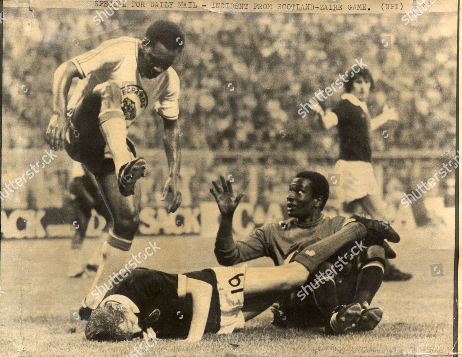 Image result for picture of denis law v zaire 1974 world cup