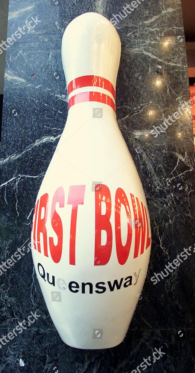Pin Queensway Ten Pin Bowling Editorial Stock Photo Stock Image