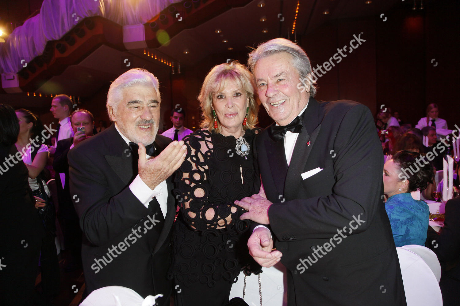 MARIO ADORF WIFE MONIQUE ALAIN DELON Editorial Stock Photo - Stock ...