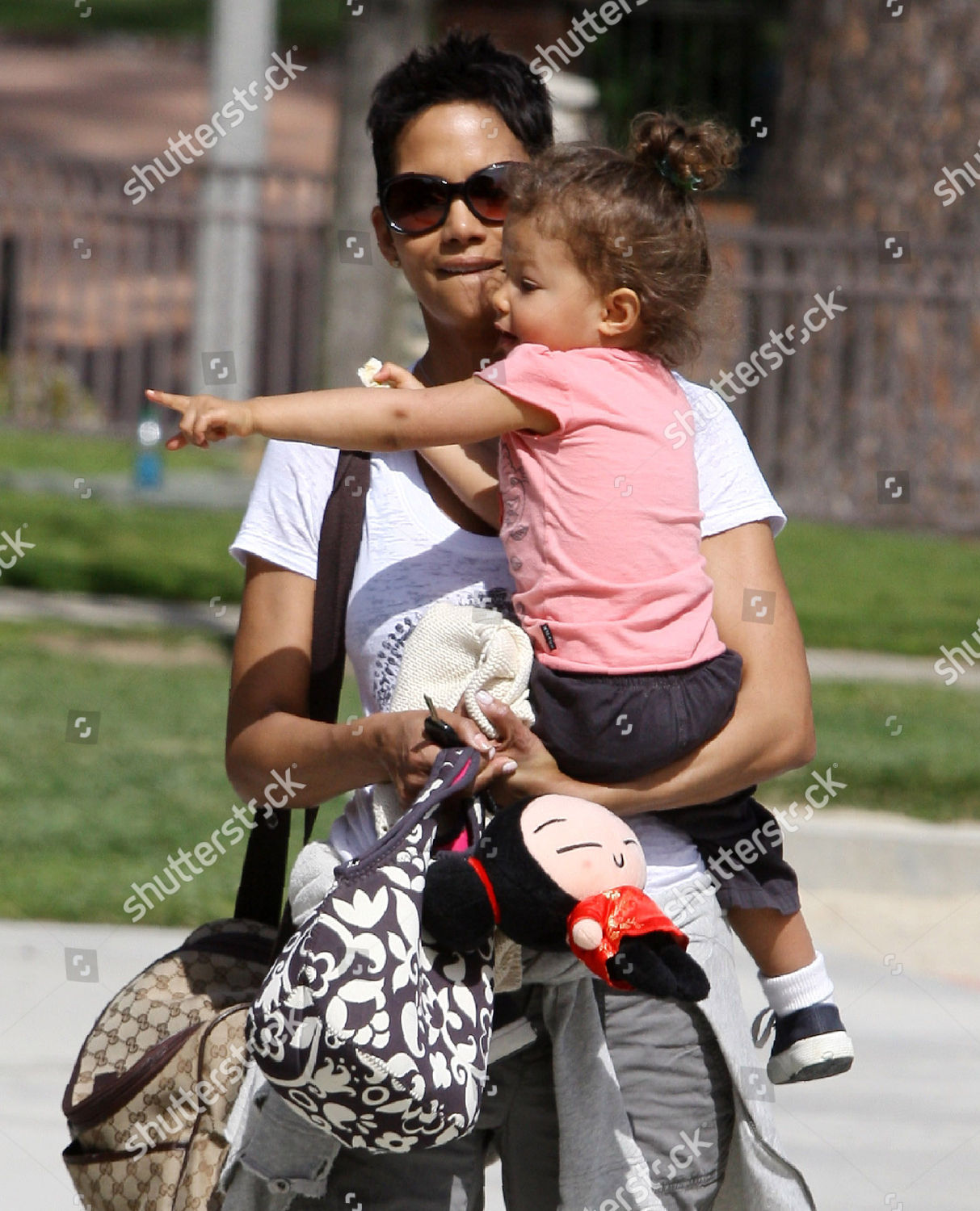 Halle Berry Daughter Nahla Ariela Aubry Editorial Stock Photo - Stock ...