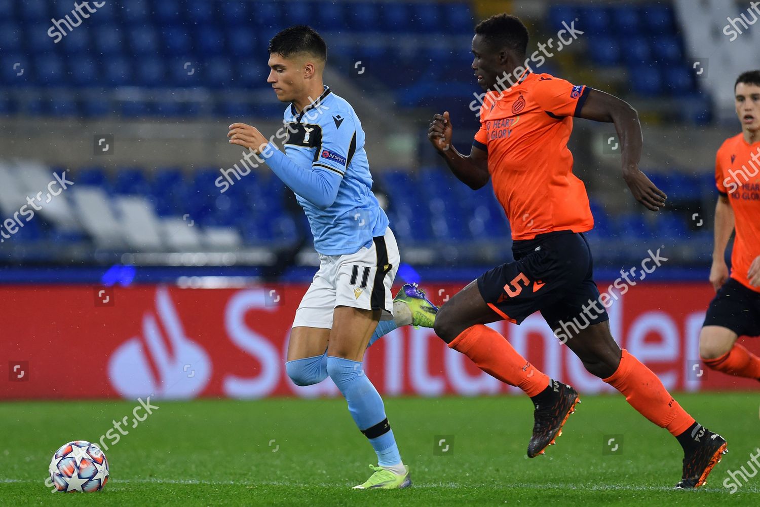 Joaquin Correa Lazio Odilon Kossounou Club Brugge Editorial Stock Photo Stock Image Shutterstock