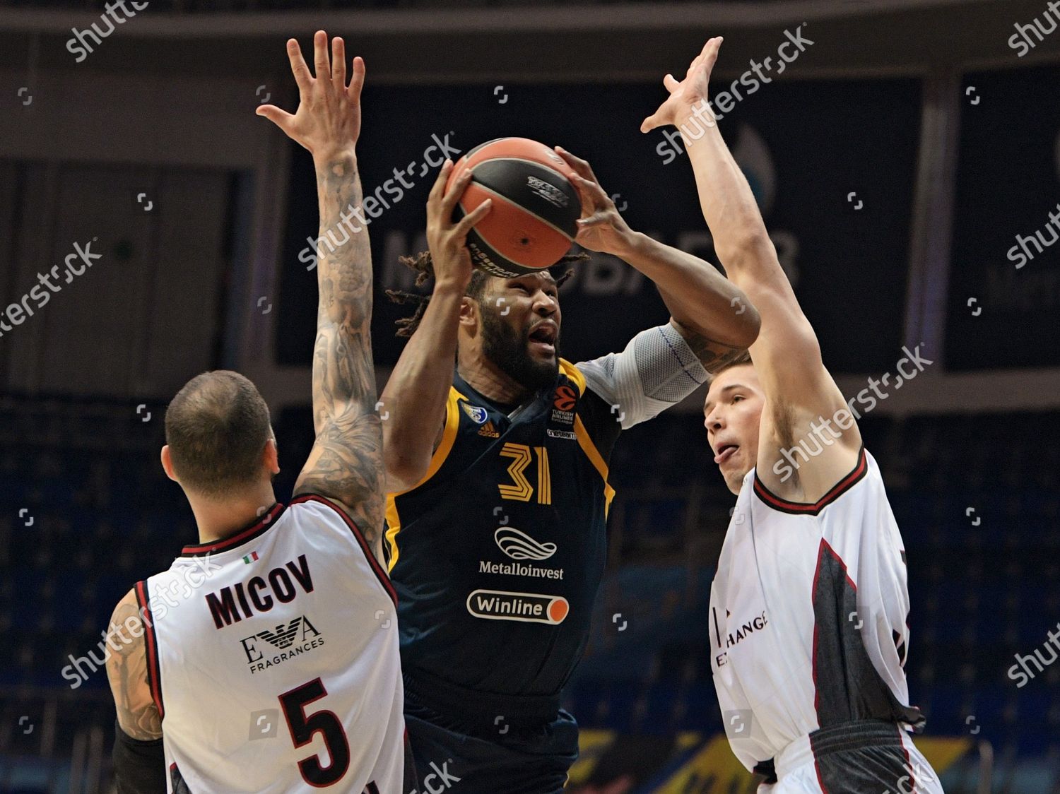 Euroleague Basketball Khimki Khimki Russia Vs Olimpia Editorial Stock Photo Stock Image Shutterstock