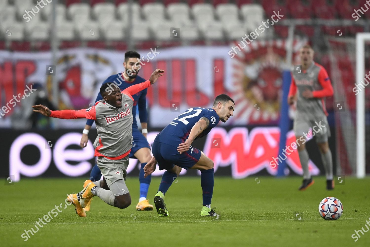 Salzburgs Sekou Koita L Action Against Atletico Editorial Stock Photo Stock Image Shutterstock