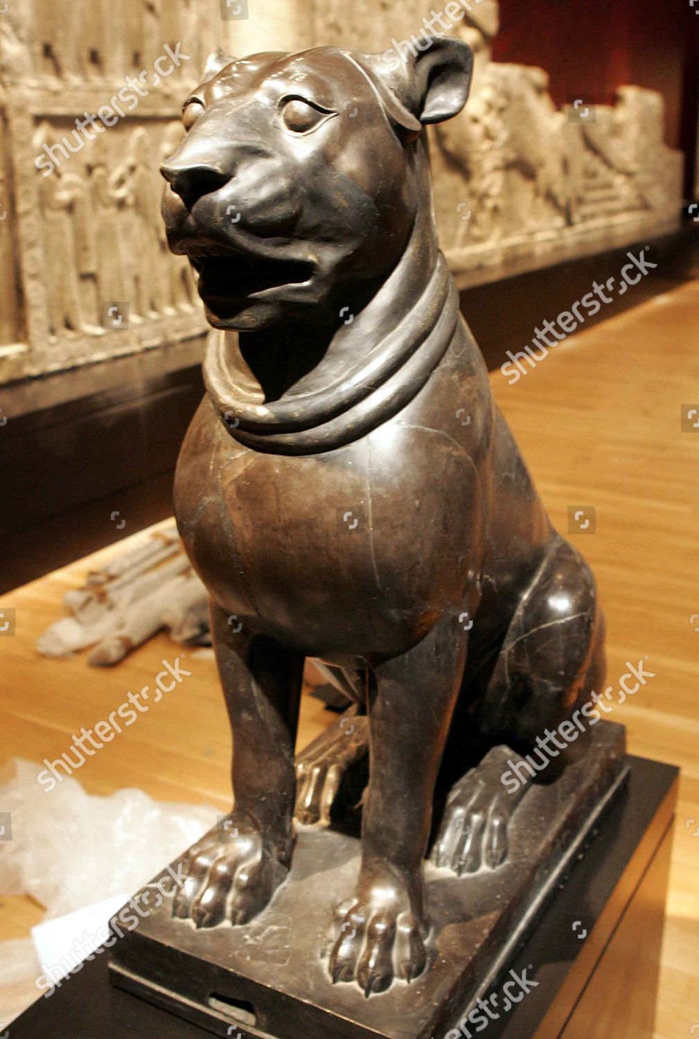 Limestone Dog Which Guarded Persian Kings Editorial Stock Photo Stock