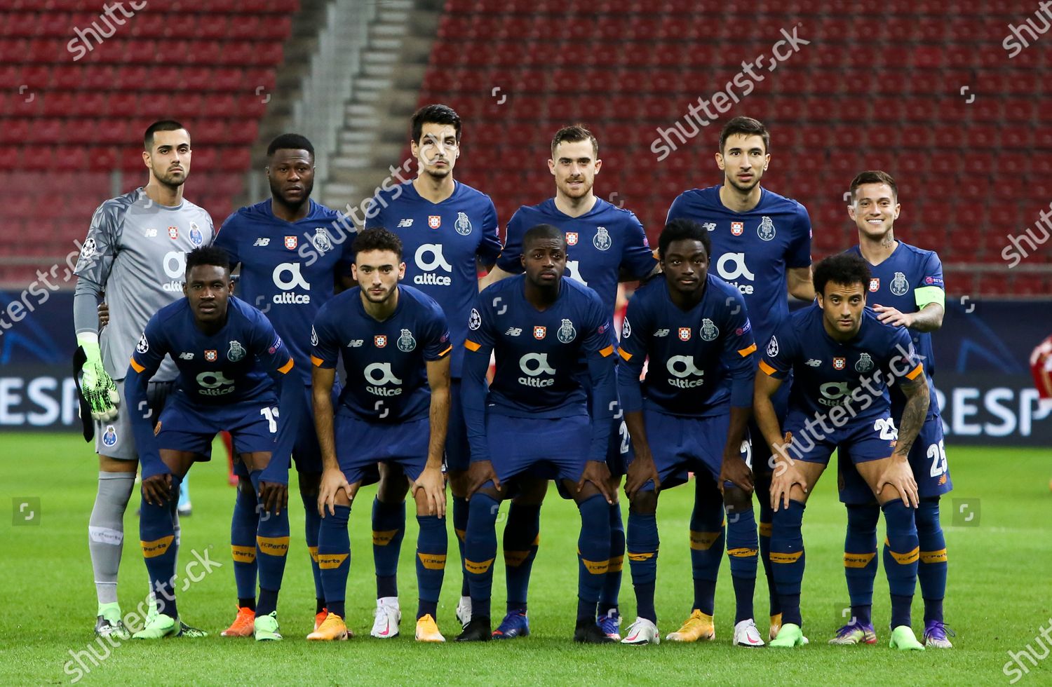 Starting Eleven Fc Porto Pose Team Picture Editorial Stock Photo Stock Image Shutterstock