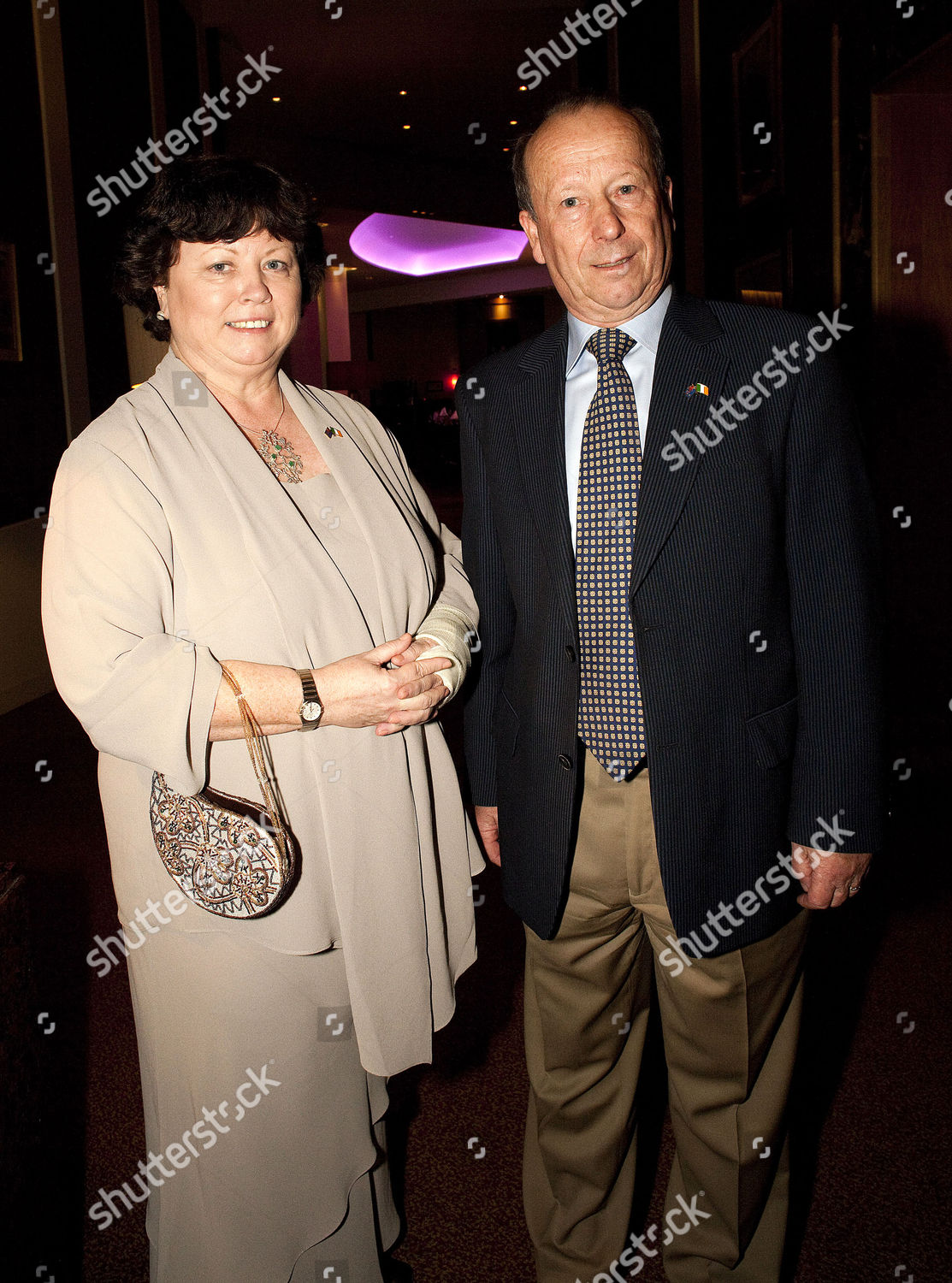 Irish Health Minister Mary Harney Husband Editorial Stock Photo - Stock ...