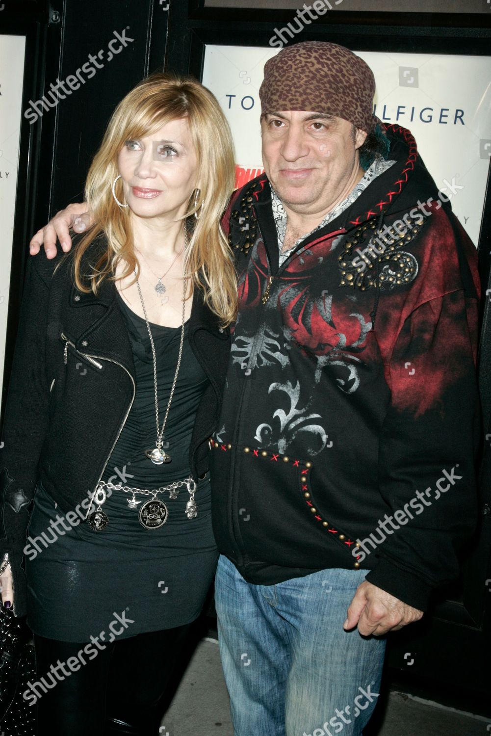 Steven Van Zandt Wife Maureen Van Editorial Stock Photo - Stock Image 