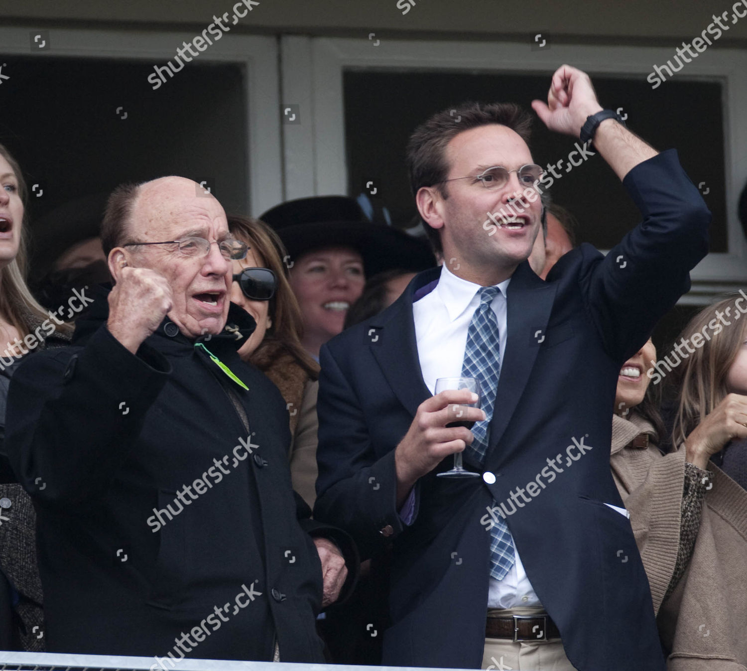 Rupert Murdoch Son James News Corporation Editorial Stock Photo - Stock