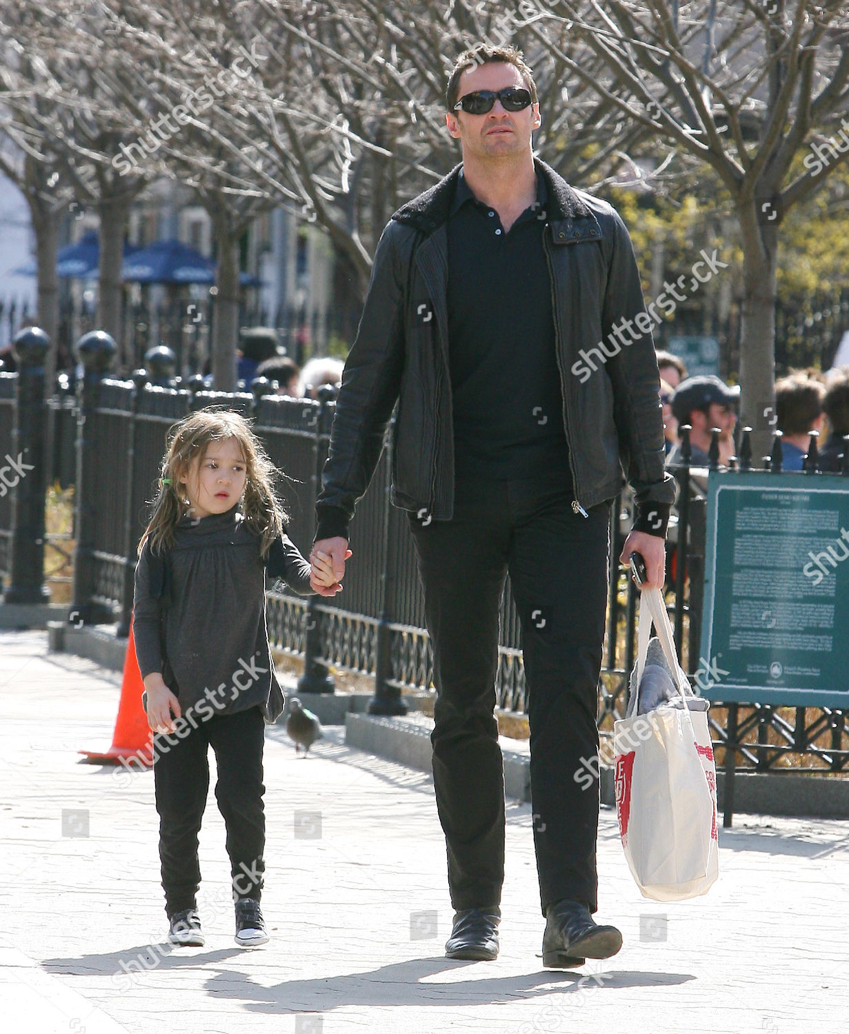 Hugh Jackman Daughter Ava Jackman Editorial Stock Photo - Stock Image