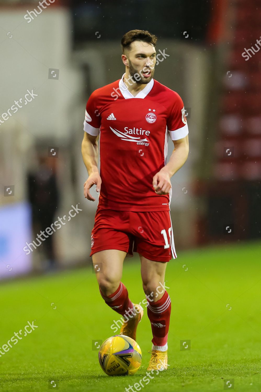 Aberdeen Forward Connor Mclennan 18 During Editorial Stock Photo ...