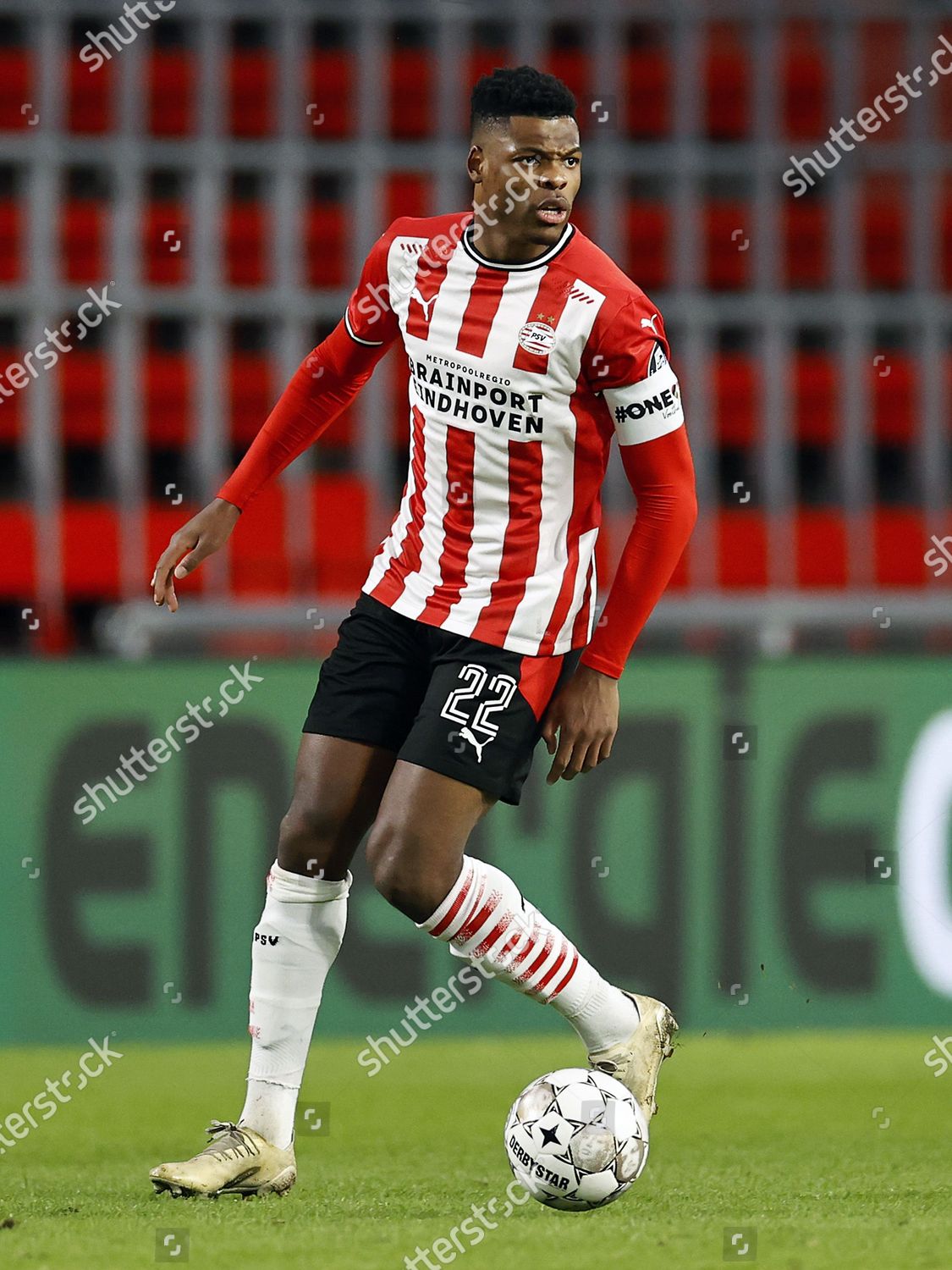 Denzel Dumfries Psv Eindhoven Wears Band Editorial Stock Photo - Stock ...