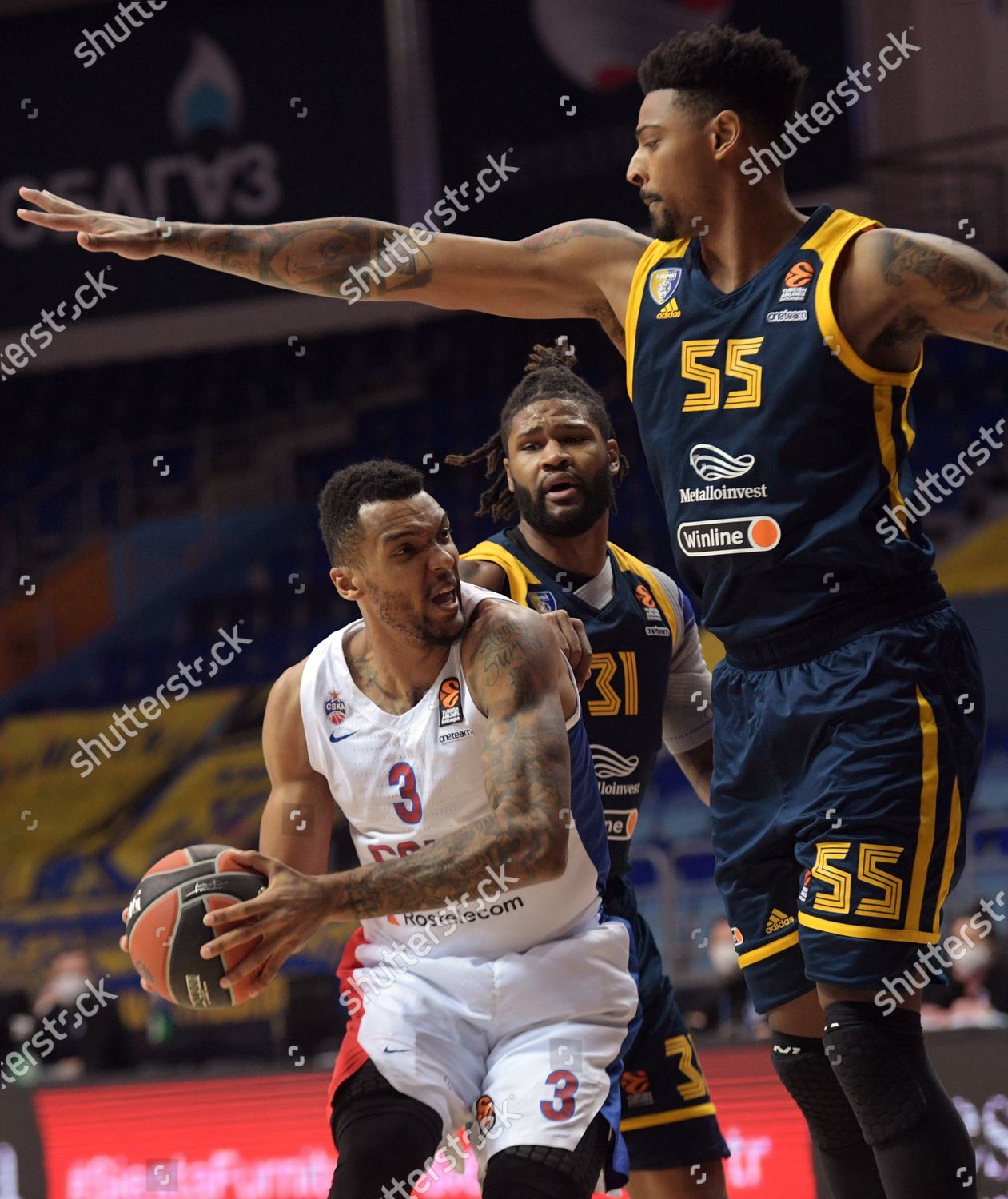 Euroleague Basketball Khimki Khimki Vs Cska Moscow Editorial Stock Photo Stock Image Shutterstock