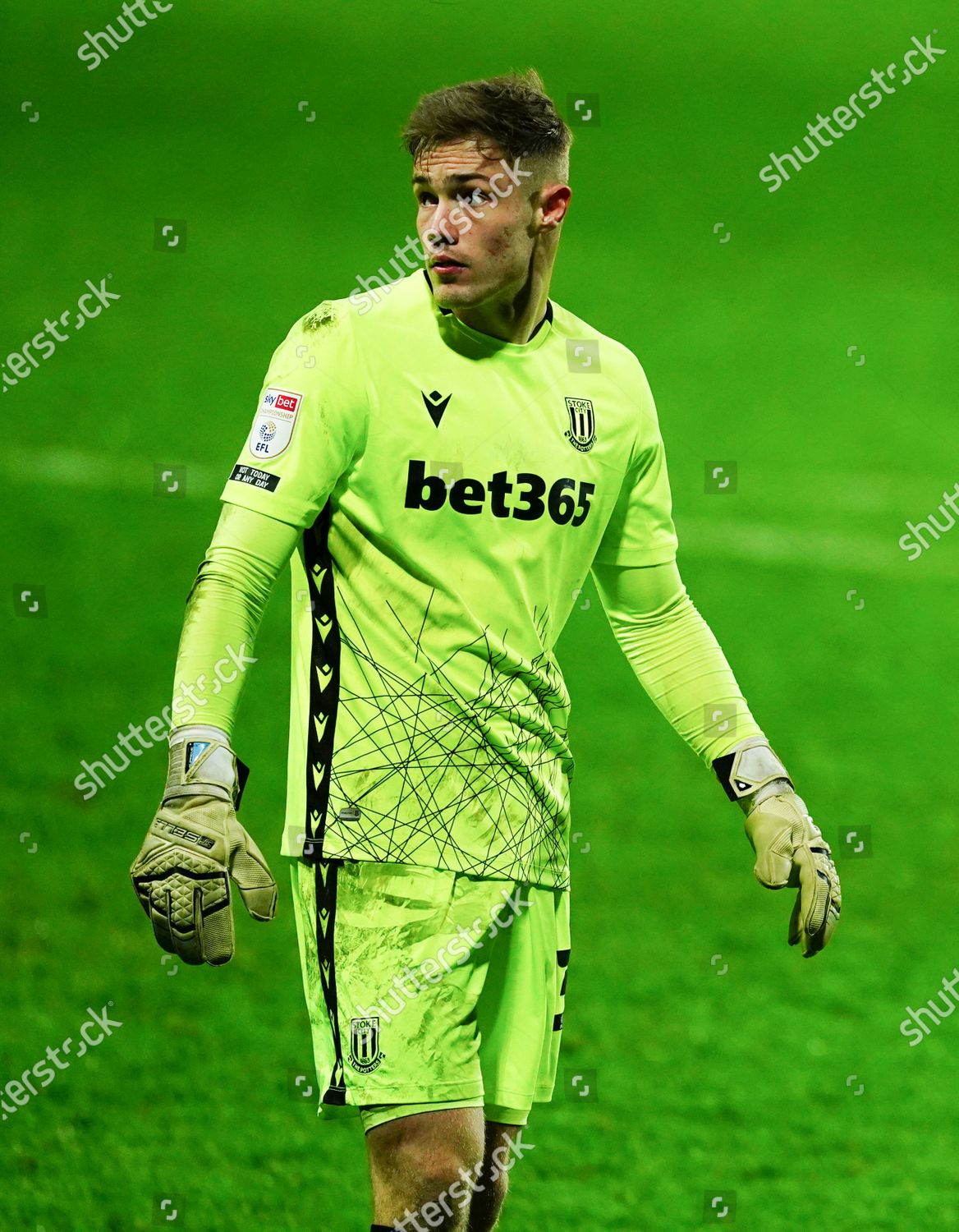 Goalkeeper Josef Bursik Stoke City Editorial Stock Photo - Stock Image ...