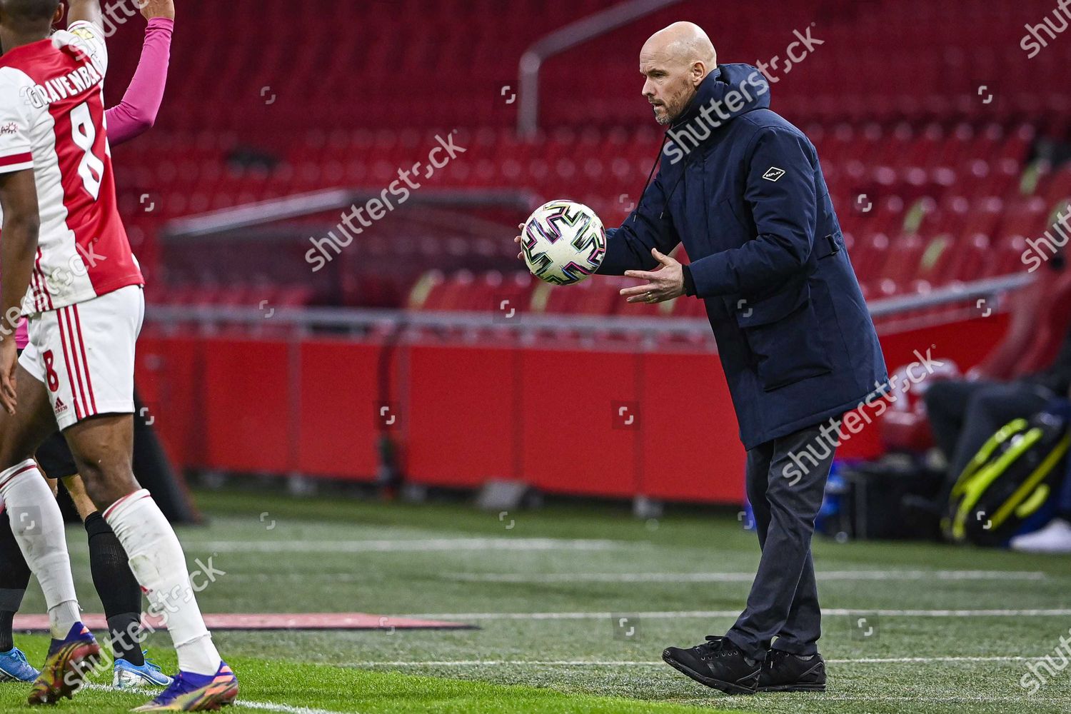 Ajax Coach Erik Ten Hag During Dutch Editorial Stock Photo Stock Image Shutterstock