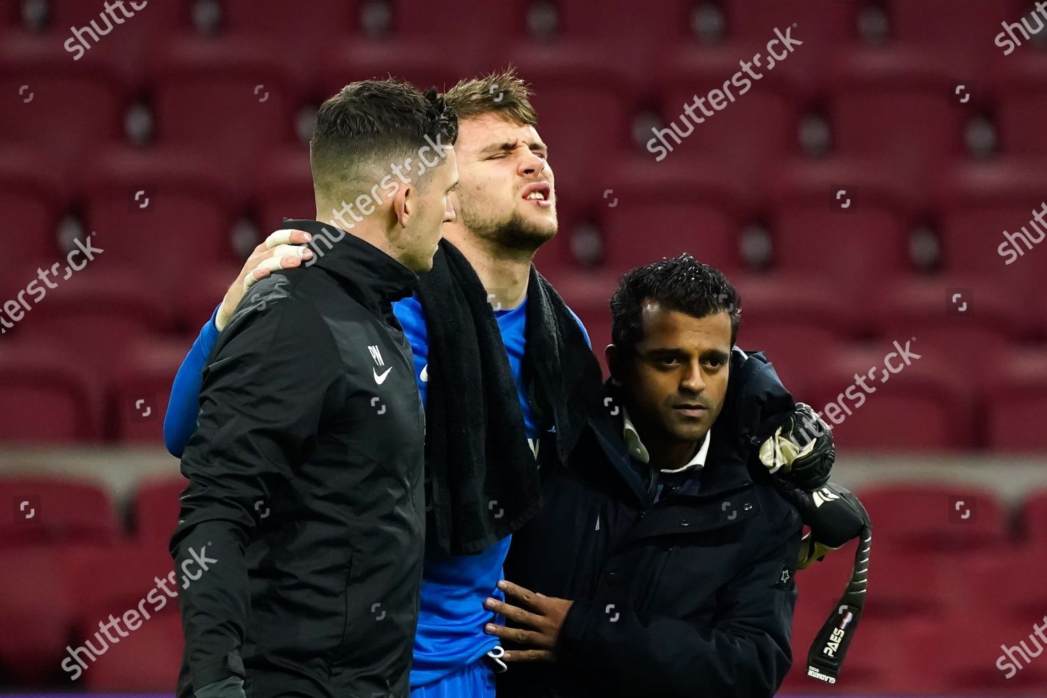 Maarten Paes Fc Utrecht Leaves Pitch Injured Editorial Stock Photo Stock Image Shutterstock