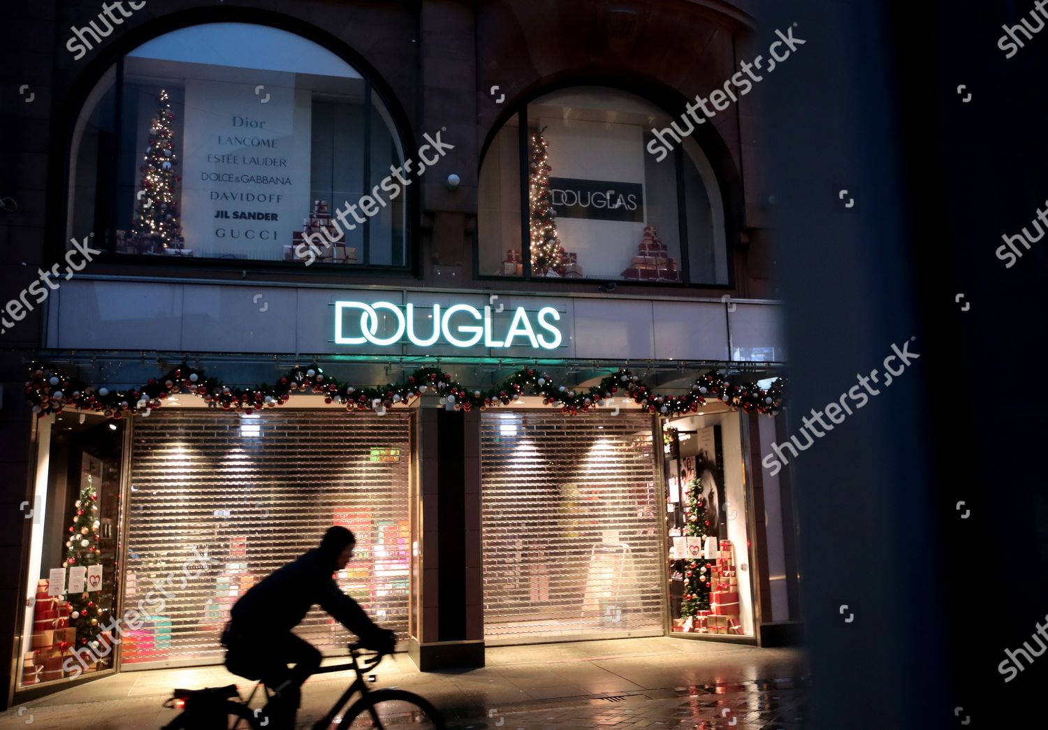 Closed Douglas Perfumery Store Main Shopping Street Editorial Stock Photo Stock Image Shutterstock