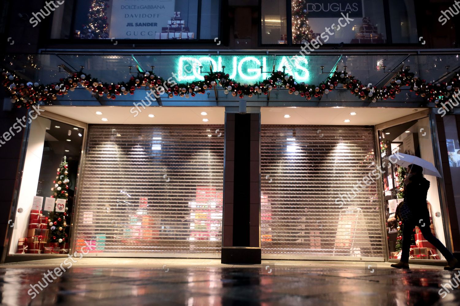 Closed Douglas Perfumery Store Main Shopping Street Editorial Stock Photo Stock Image Shutterstock