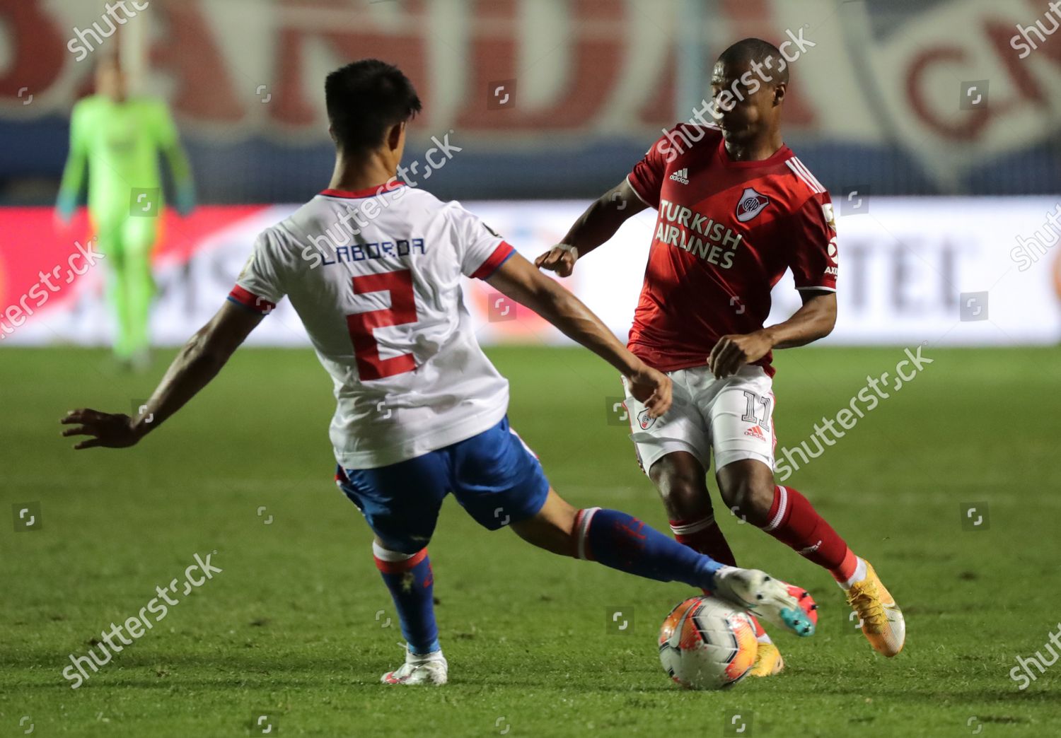 Mathias Laborda L Nacional Vies Ball Editorial Stock Photo - Stock Image