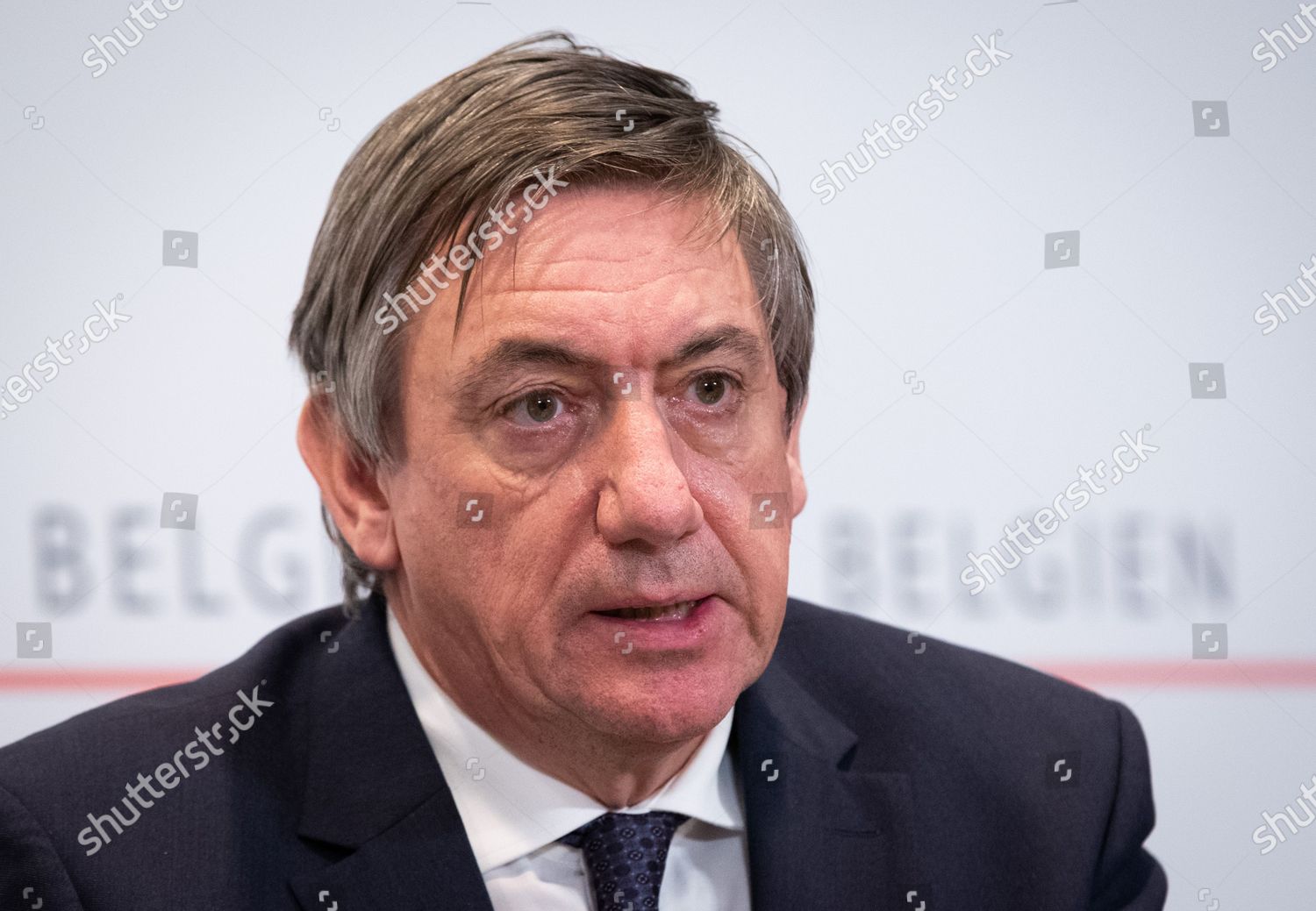 Flemish Minister President Jan Jambon Pictured During Editorial Stock Photo Stock Image Shutterstock