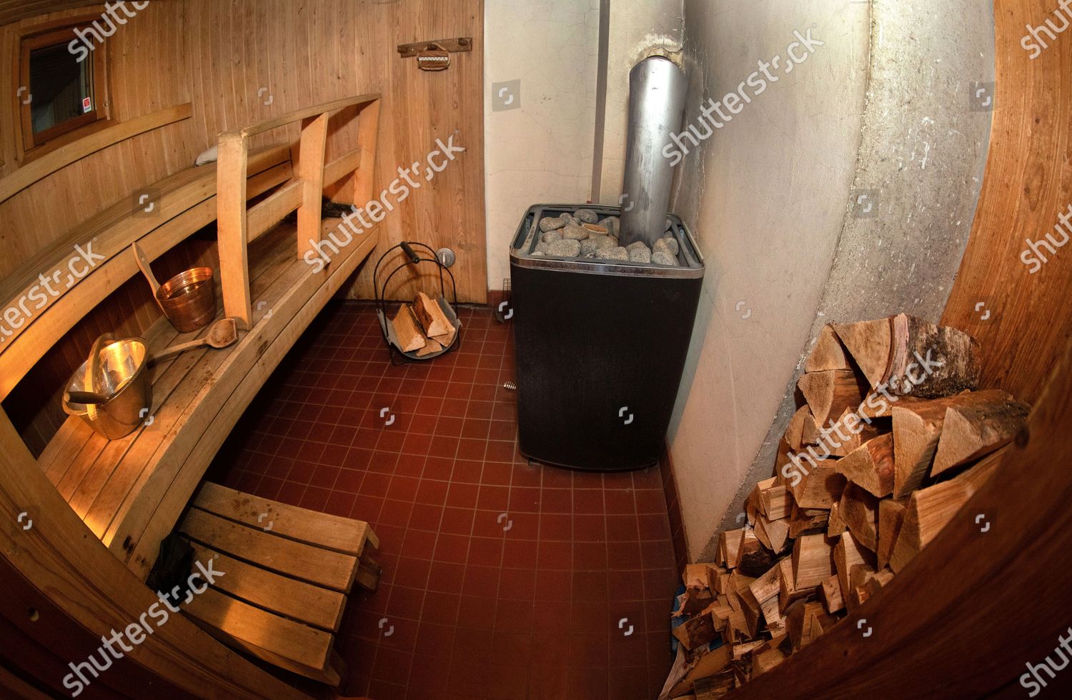 Interior View Sauna Helsinki Finland 18 Editorial Stock Photo - Stock Image  | Shutterstock