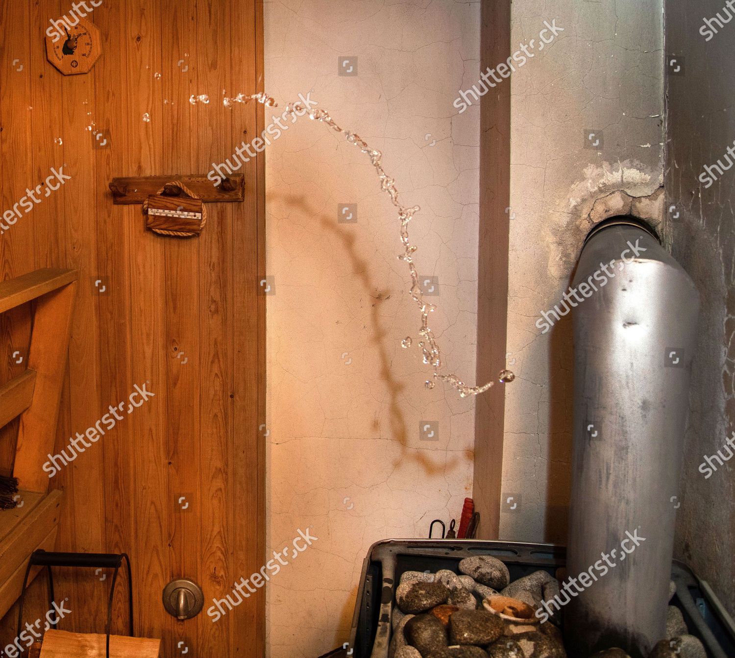 Man Onpours Sauna Helsinki Finland 18 Editorial Stock Photo - Stock Image |  Shutterstock