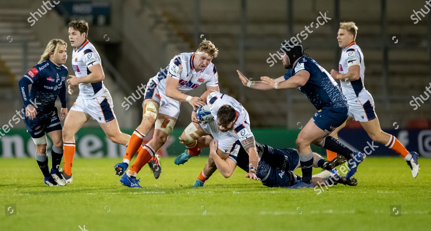 Rory Sutherland Edinburgh Rugby Stopped By Editorial Stock Photo