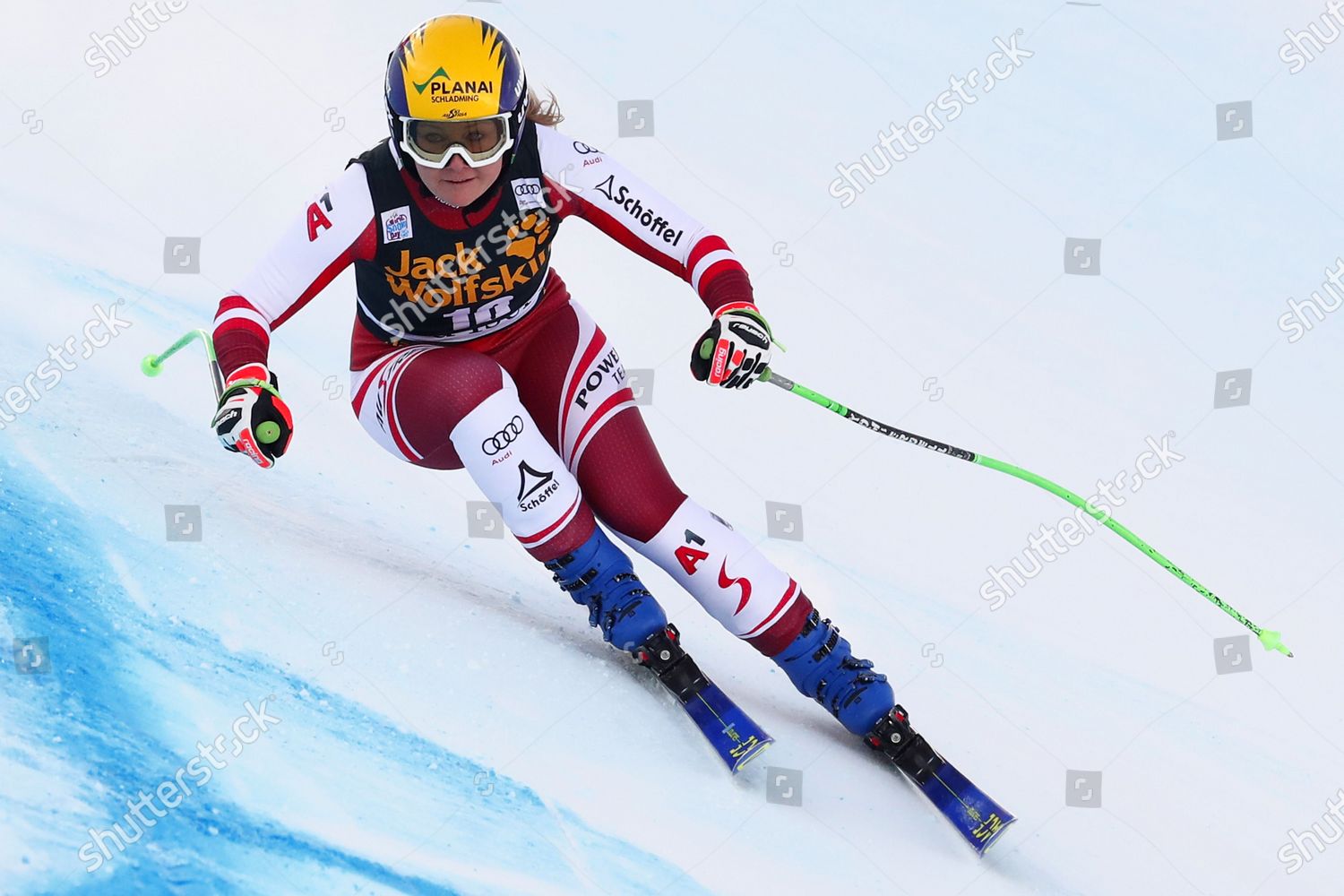 Tamara Tippler Austria Action During Womens Downhill Editorial Stock Photo Stock Image Shutterstock