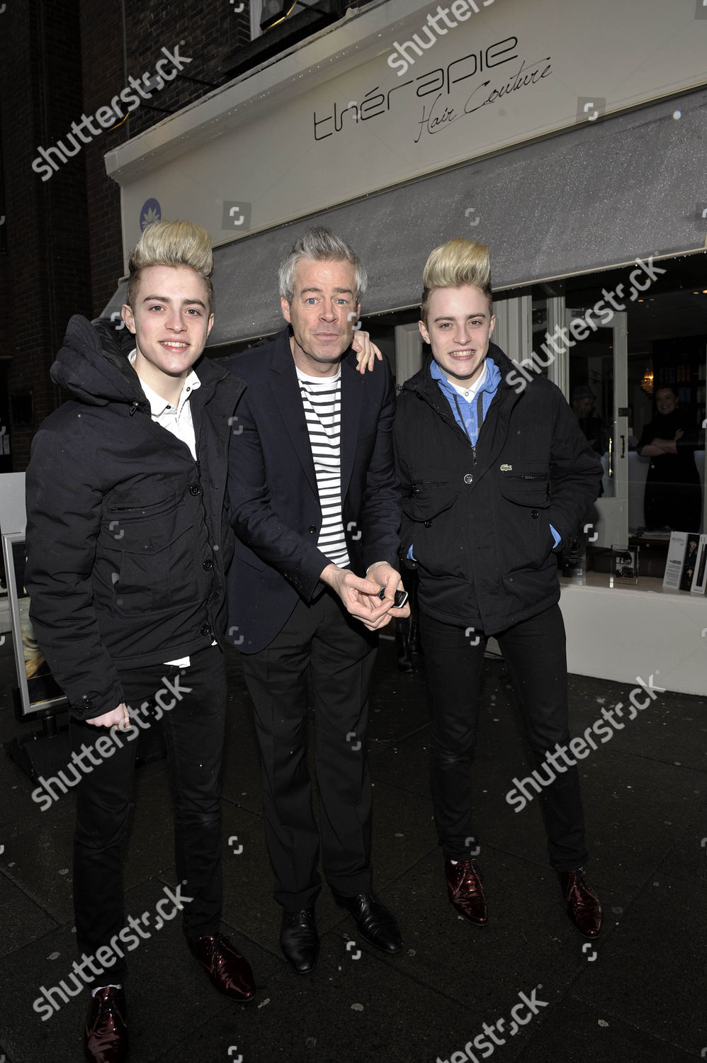 Jedward Hair Stylist Paul Reilly Editorial Stock Photo Stock