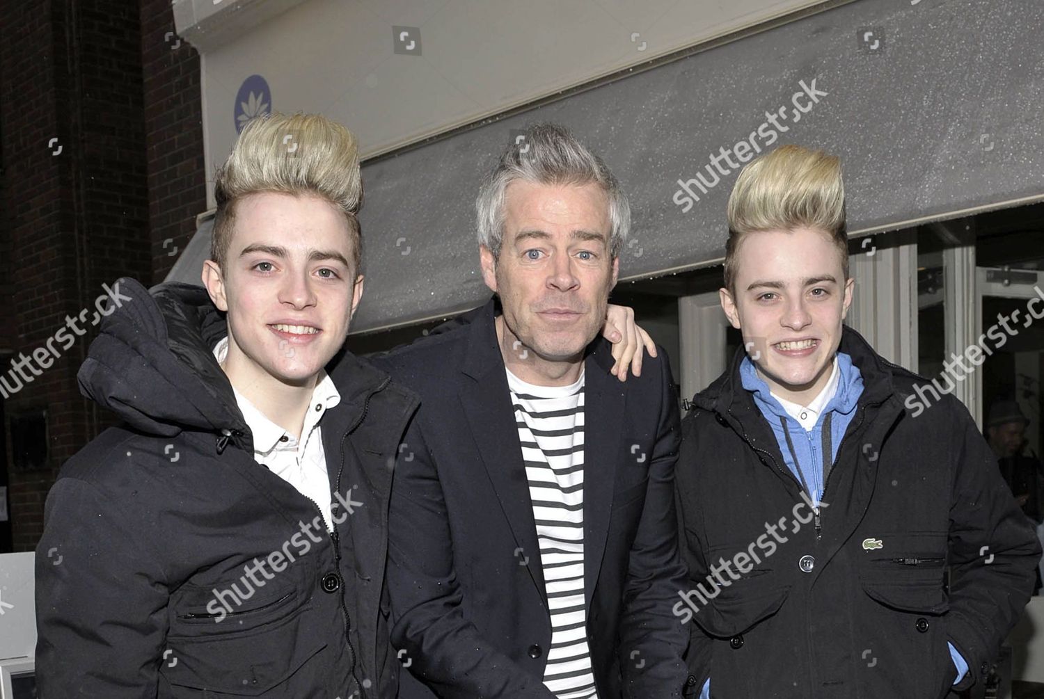 Jedward Hair Stylist Paul Reilly Editorial Stock Photo Stock