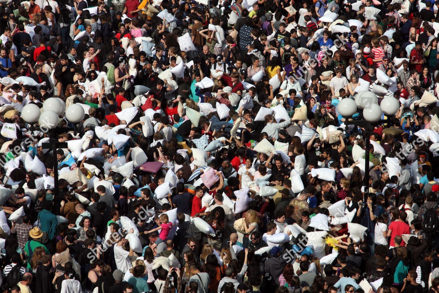 Pillow Fighting Editorial Stock Photo Stock Image Shutterstock