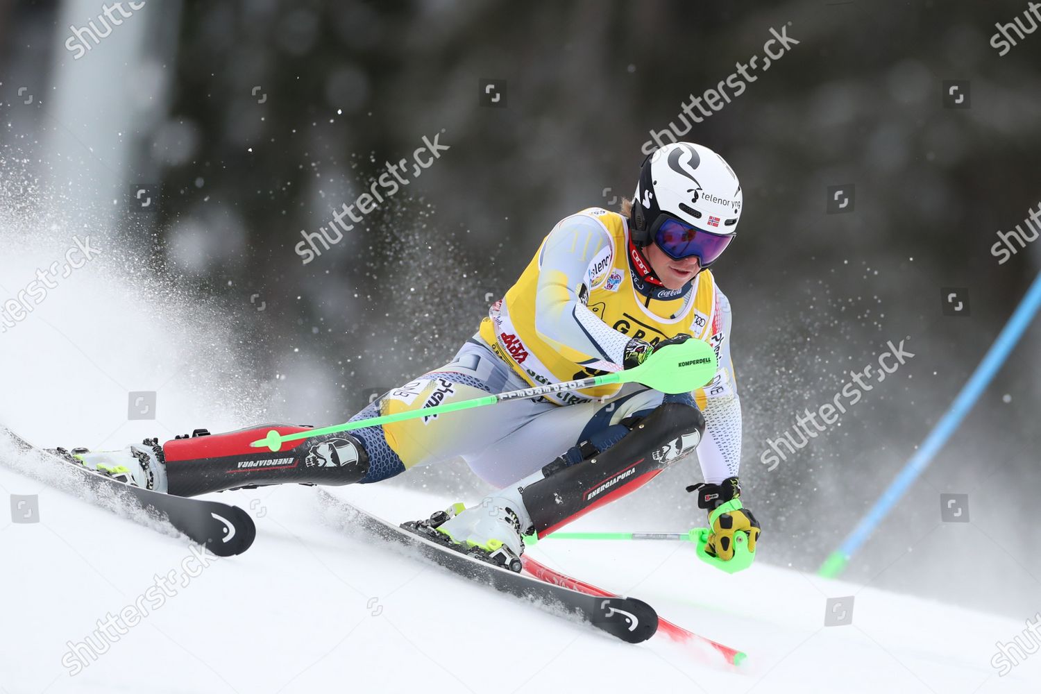 Timon Haugan Nor Alta Badia Ski Editorial Stock Photo - Stock Image ...