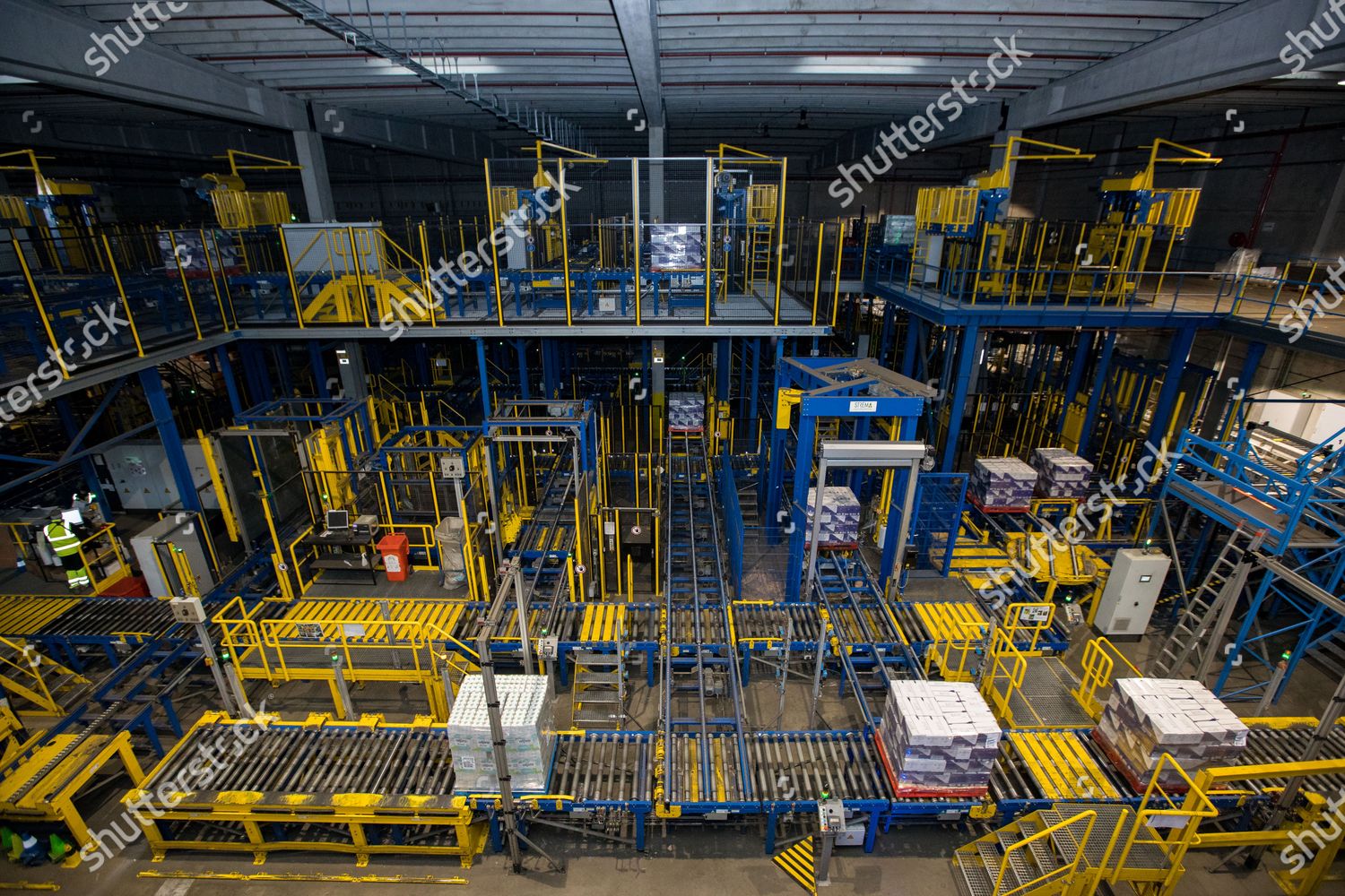 Illustration Picture Shows Warehouses Ecs2xl Pictured Editorial Stock