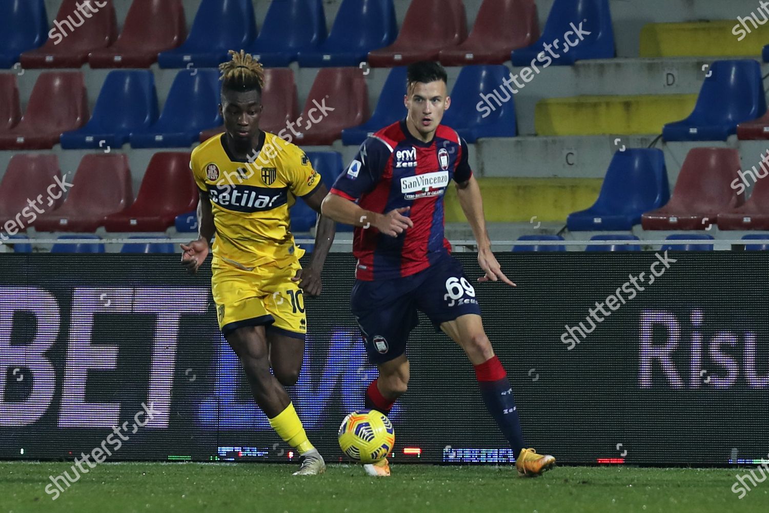 Arkadiusz Reca Crotone Fc Yann Karamoh Parma Editorial Stock Photo Stock Image Shutterstock